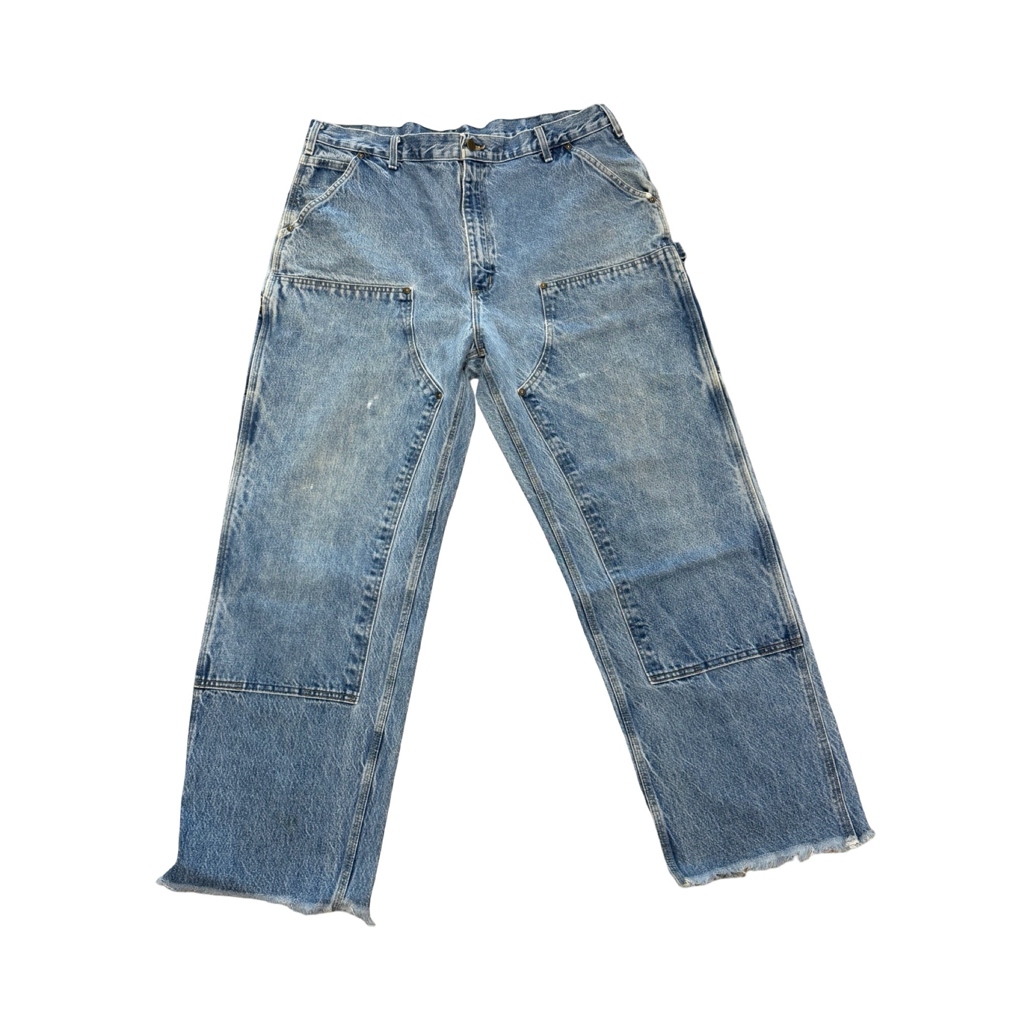 Carhartt Jeans Double Knee Blue Denim #8