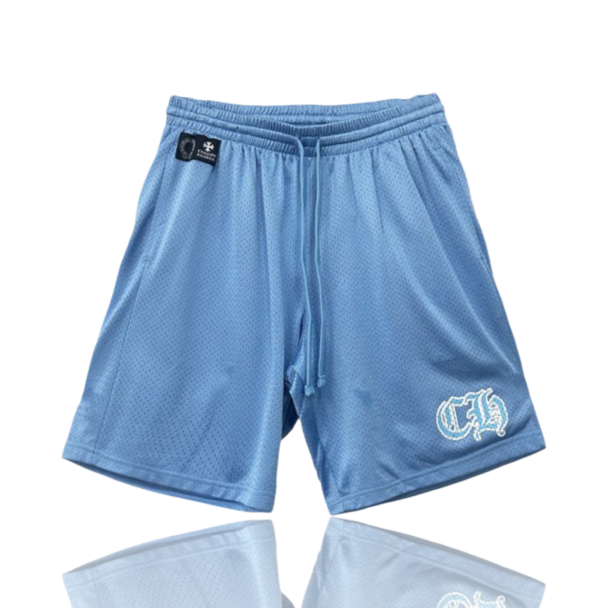Chrome Hearts Stadium Mesh Shorts Carolina Blue