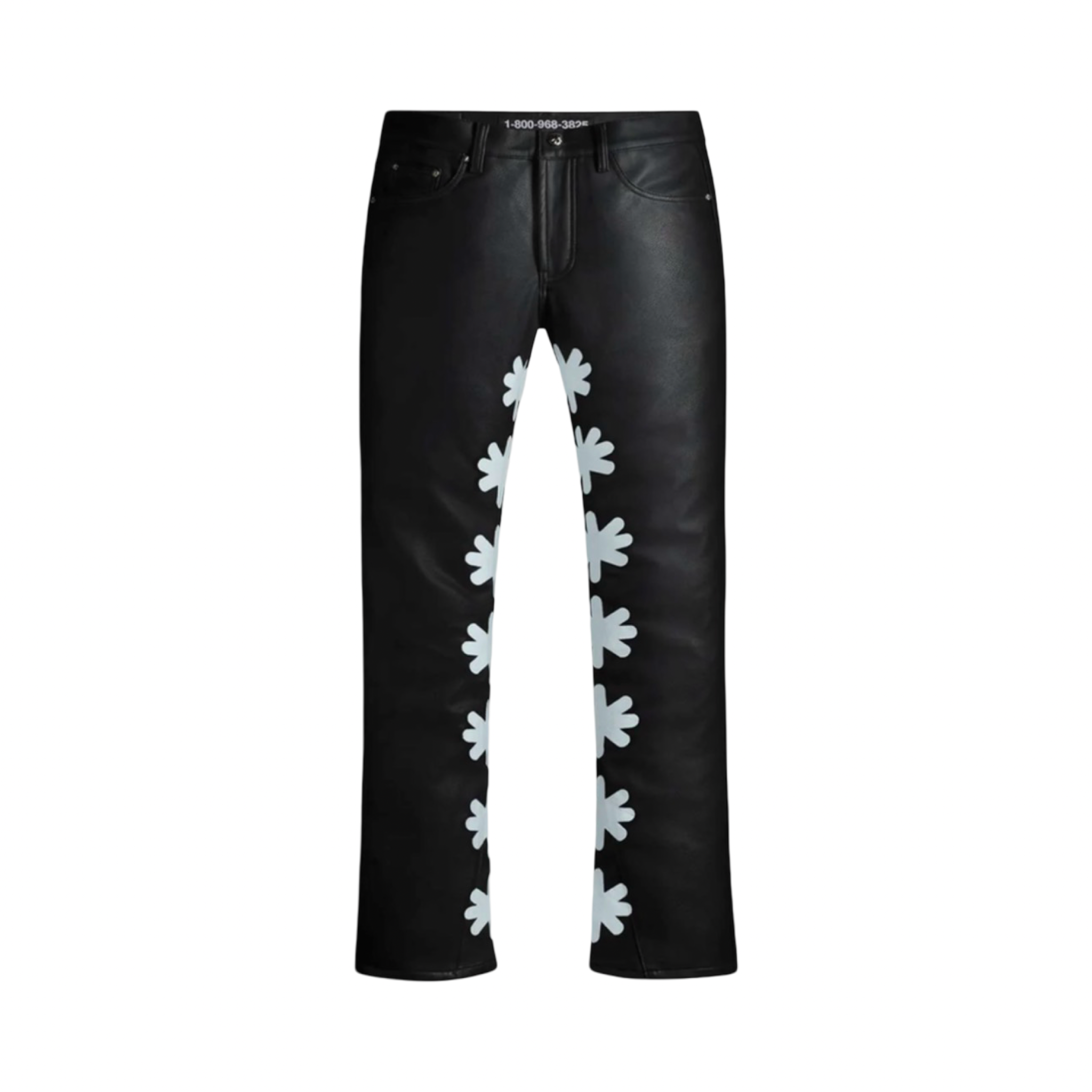 LOSTSHDWS Leather Black/Blue Pants