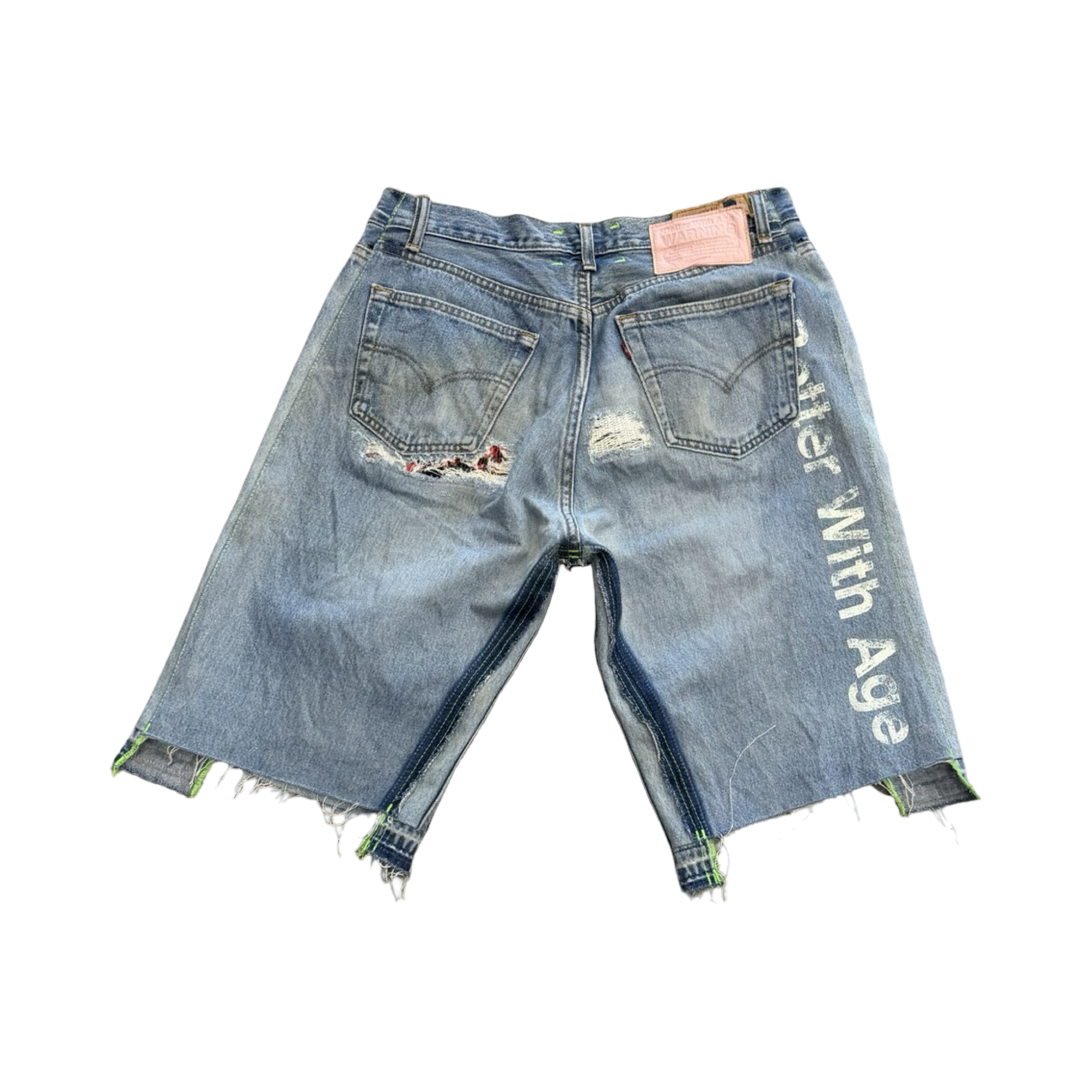 *Better With Age Monroe Triple Wide Denim Short #4