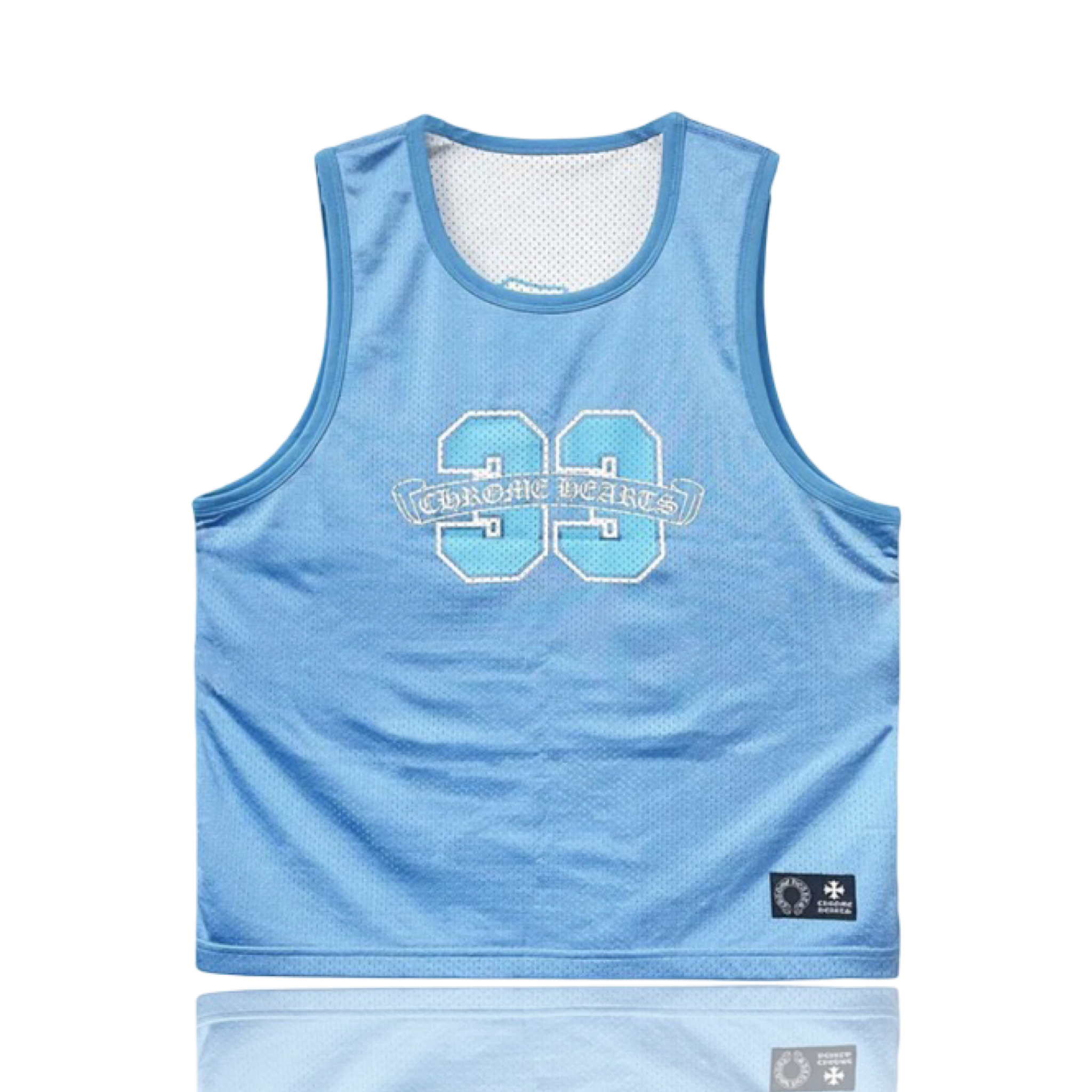 Chrome Hearts Stadium Mesh Reversible Tank Top Blue