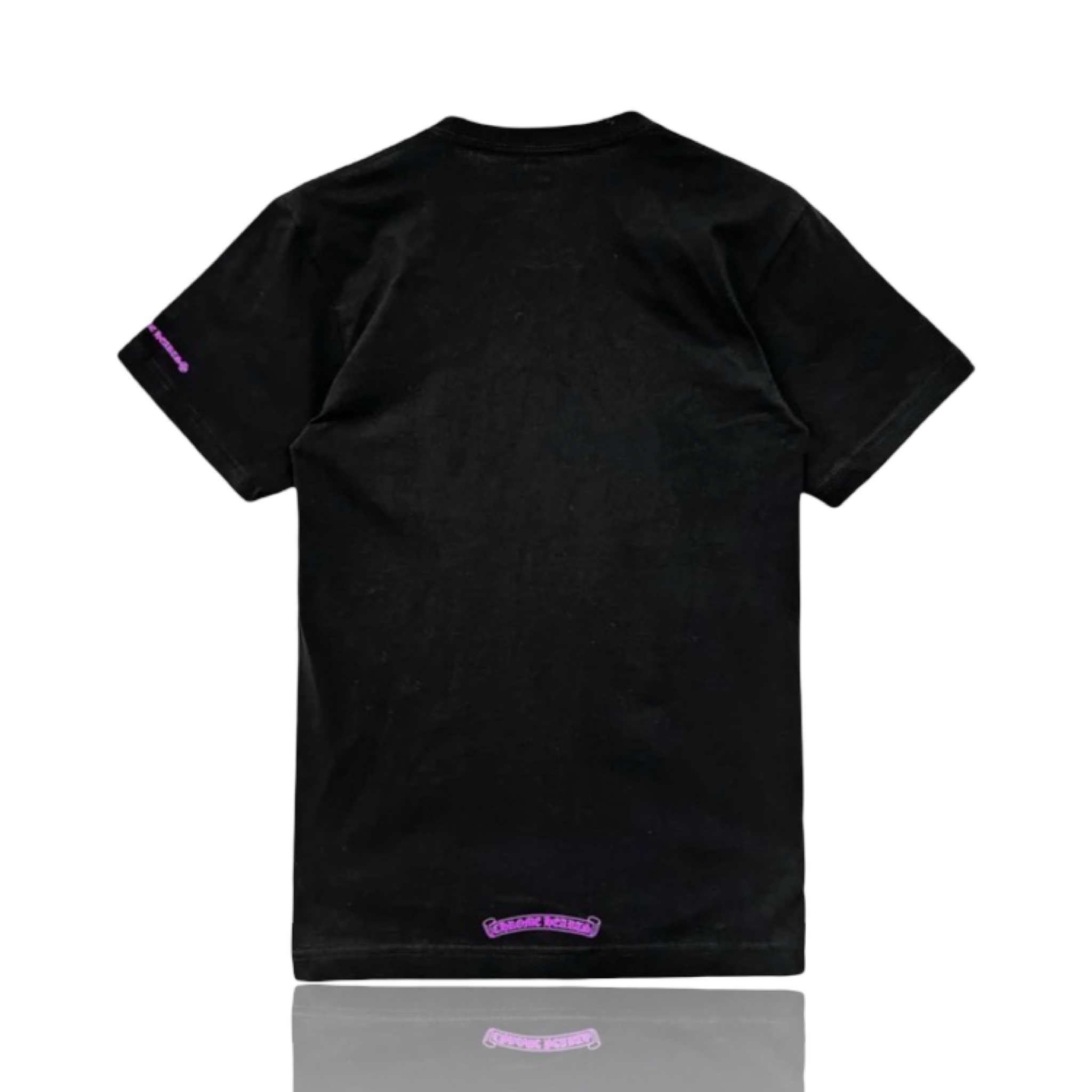 Chrome Hearts Neck Logo Tee Purple/Black
