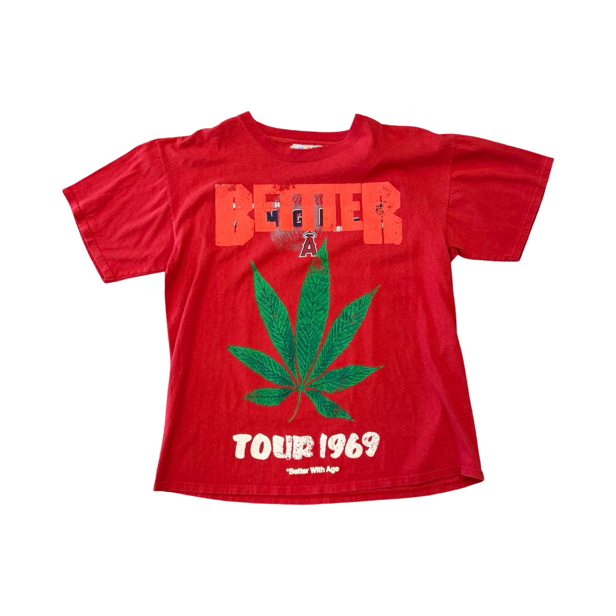 *Better With Age Skid Row Tee Red