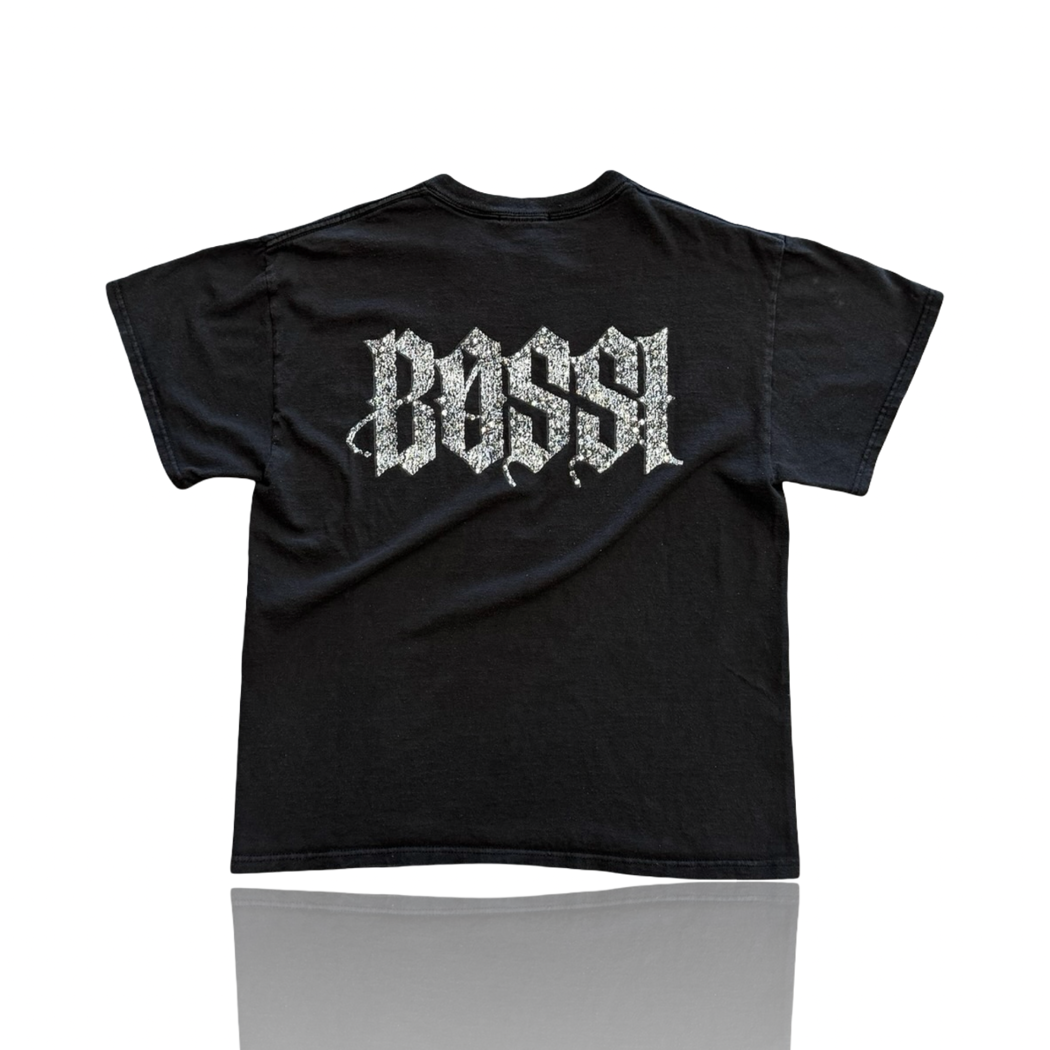 BOSSI Vintage Tribal Skull Vintage Tee Black
