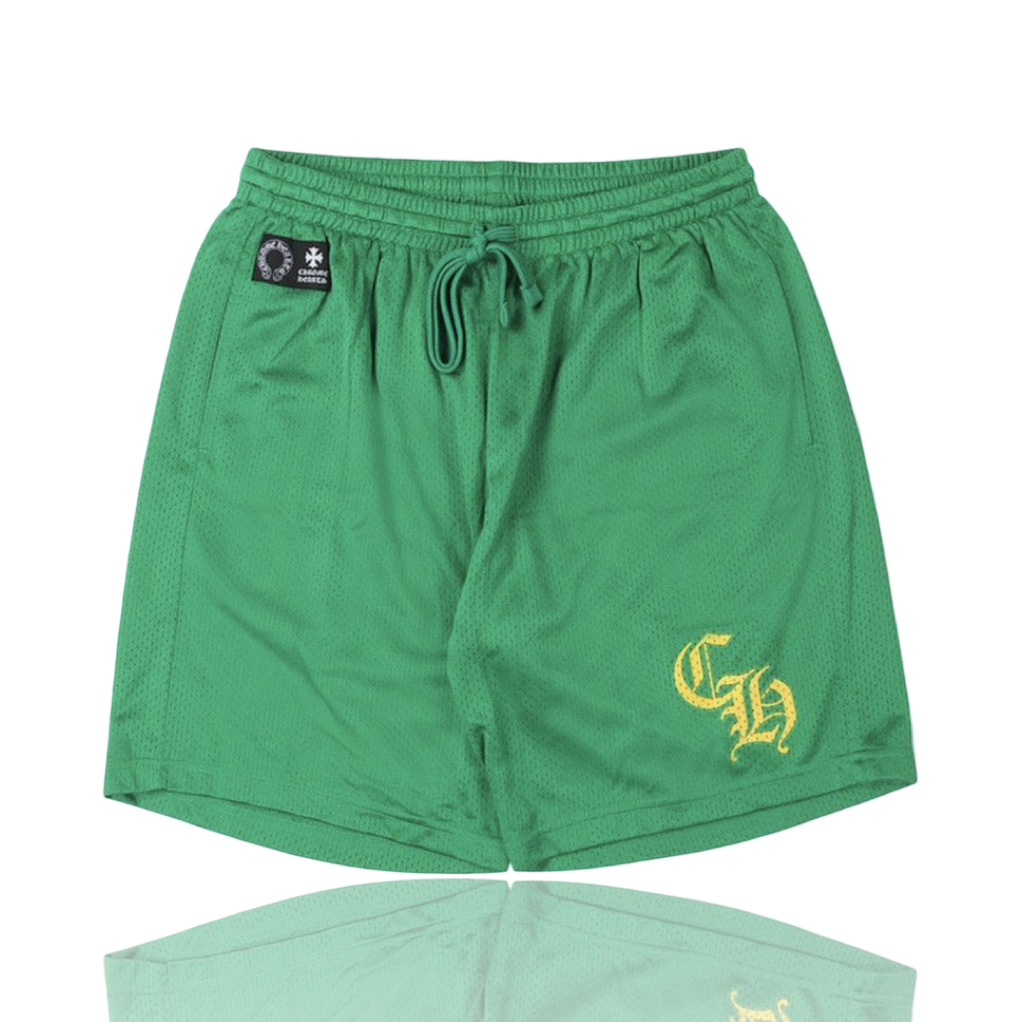 Chrome Hearts Stadium Mesh Shorts Green