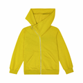 Rick Owens Asymmetric Mountain Hoodie Yellow