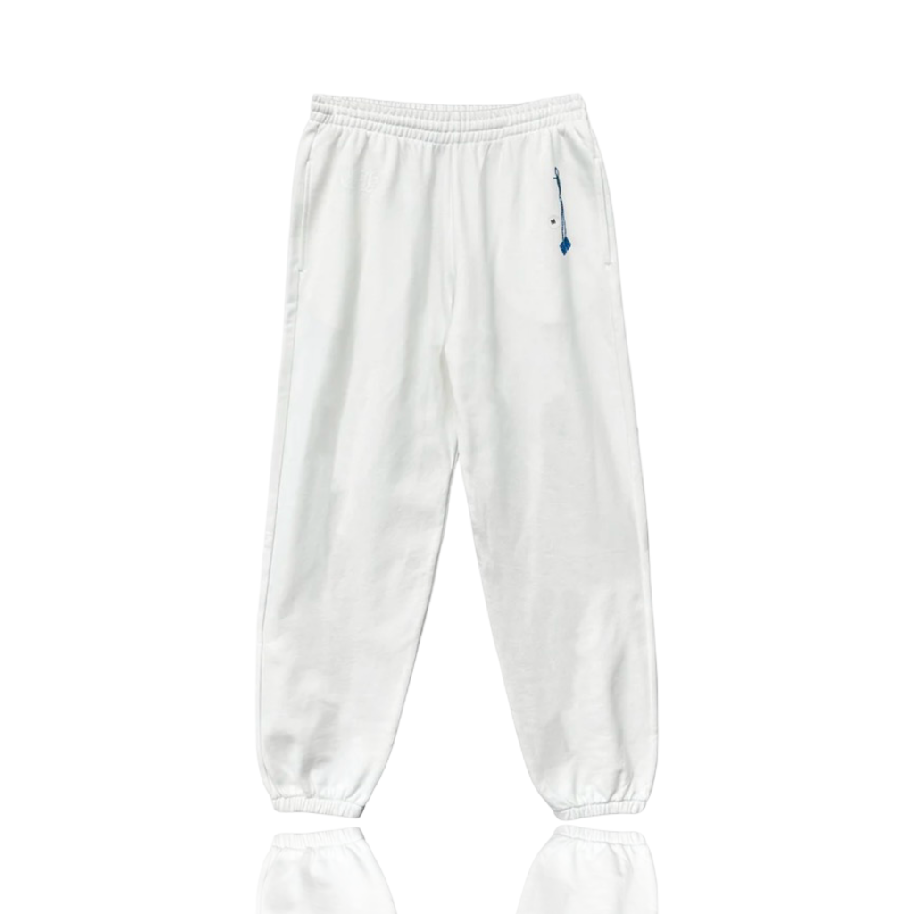 Chrome Hearts Dice Sweatpants White