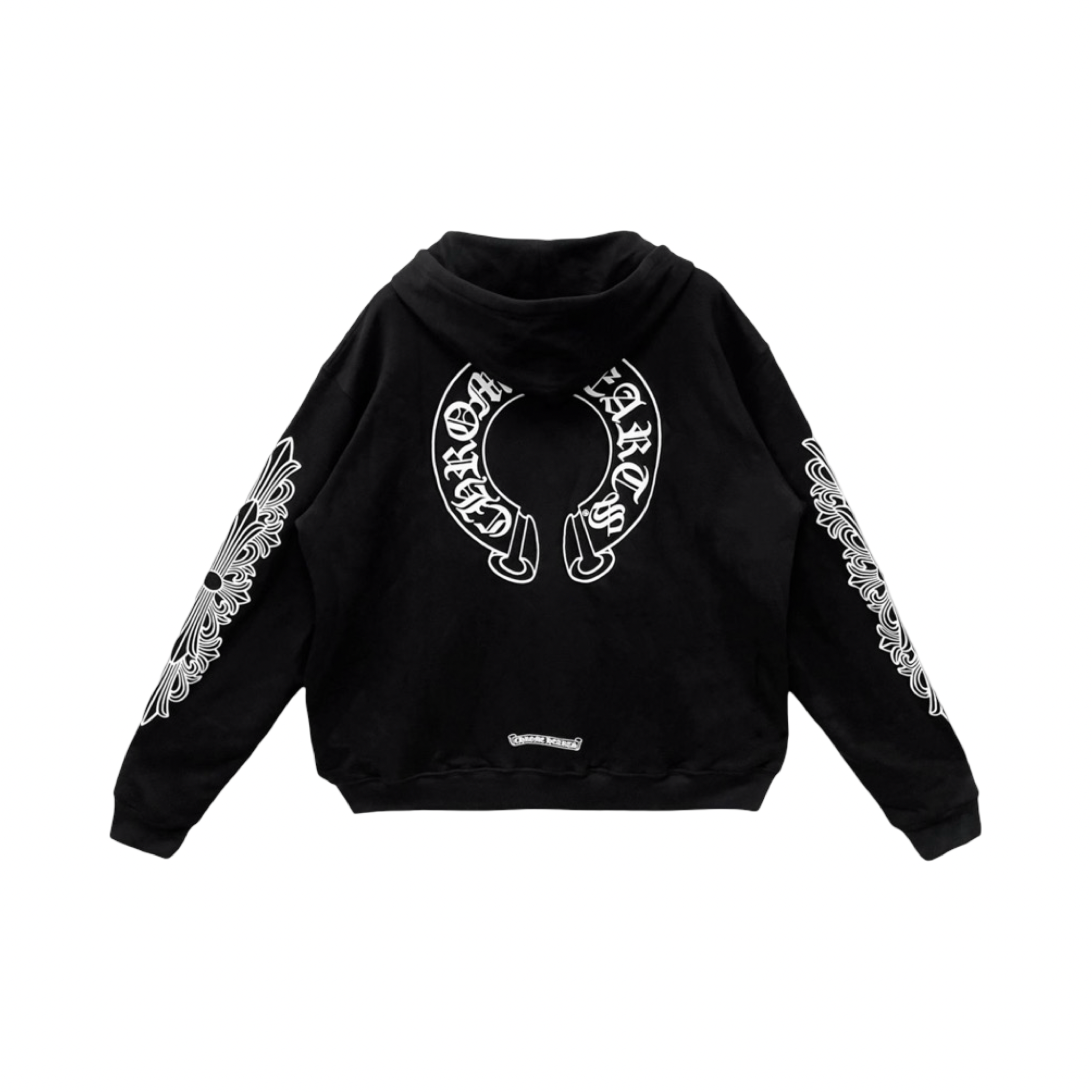 Chrome Hearts Floral Fuck You  Zip Up  Black