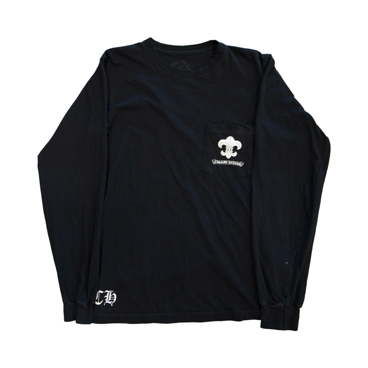 Chrome Hearts Triple Fleur De Lis LongSleeve Black