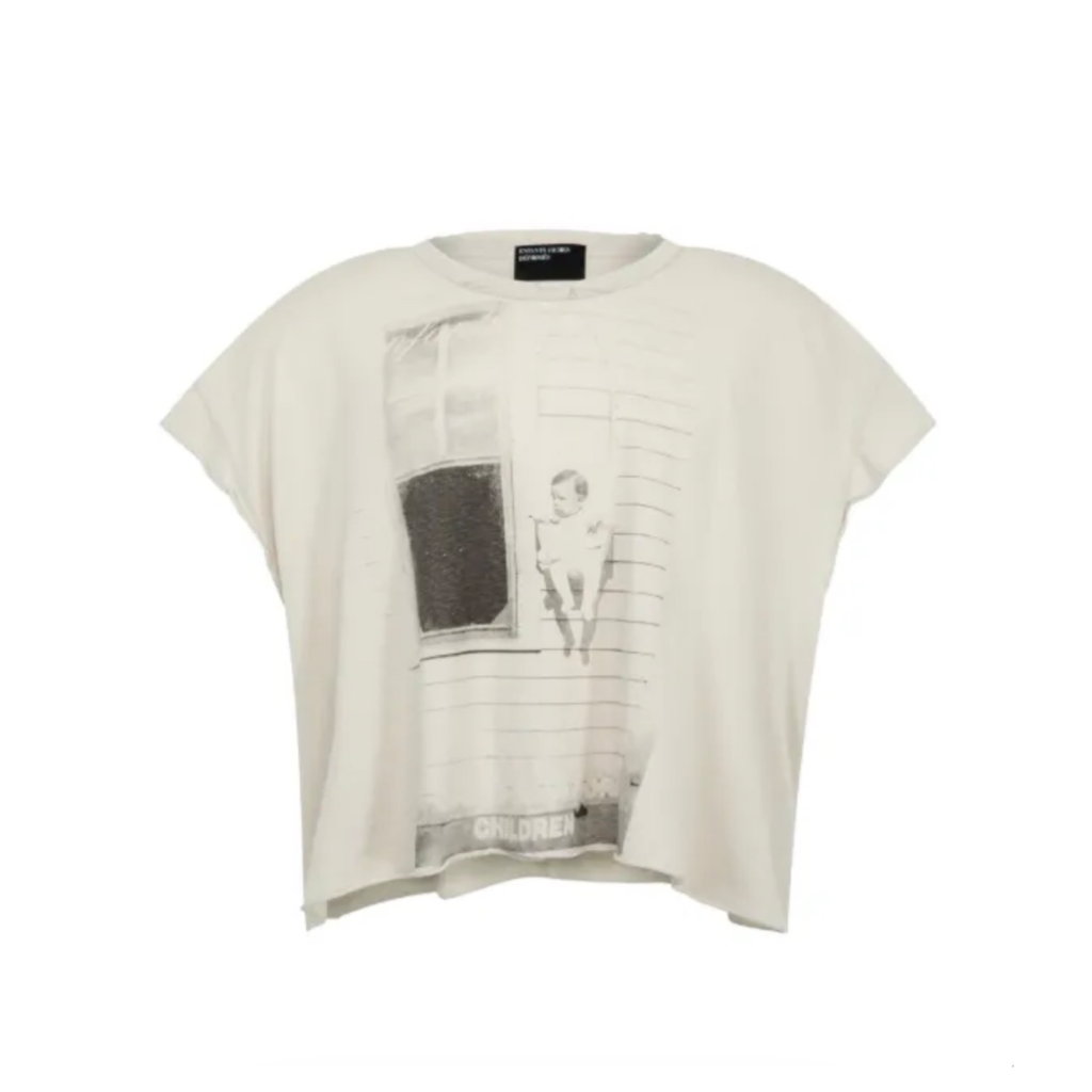 Enfants Riches Déprimés Garden Unborn Children Cutoff White