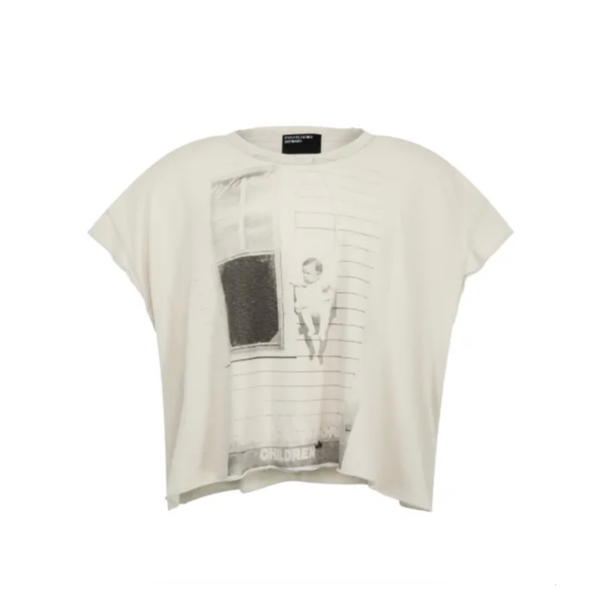 Enfants Riches Déprimés Garden Unborn Children Cutoff White