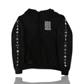 Chrome Hearts Hollywood Eyechart Multi Logo Hoodie Black