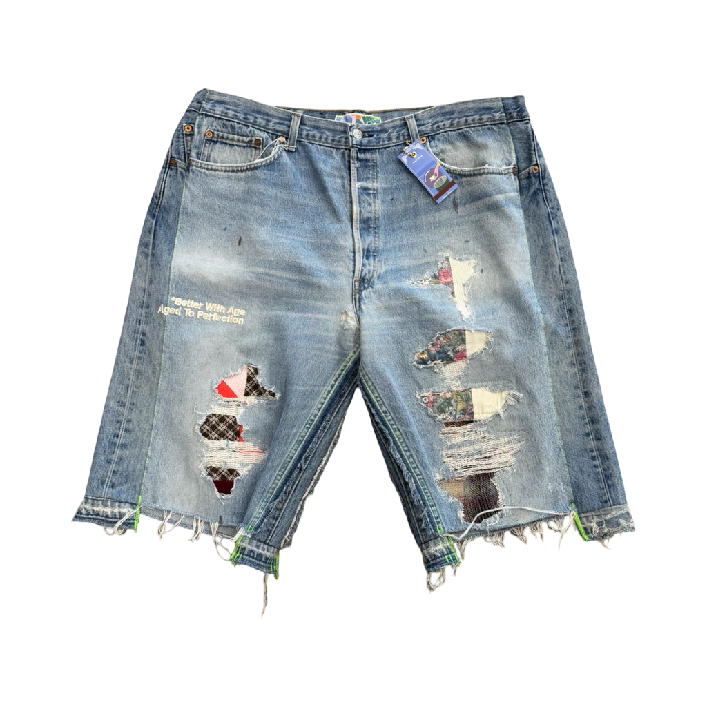 *Better With Age Monroe Triple Wide Denim Short #3