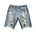 *Better With Age Monroe Triple Wide Denim Short #3