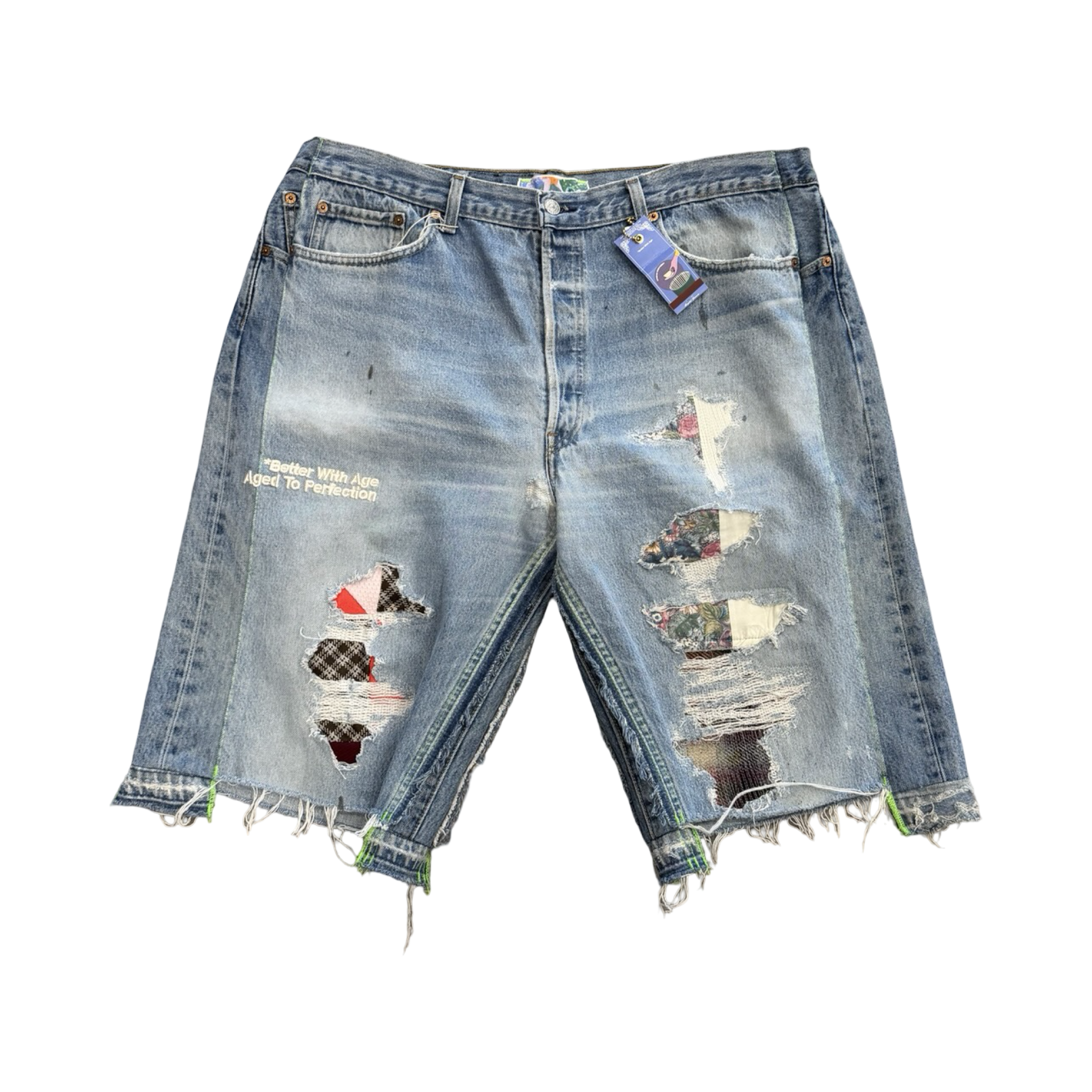 *Better With Age Monroe Triple Wide Denim Short #3
