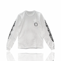 Chrome Hearts Horseshoe Logo Floral Longsleeve White