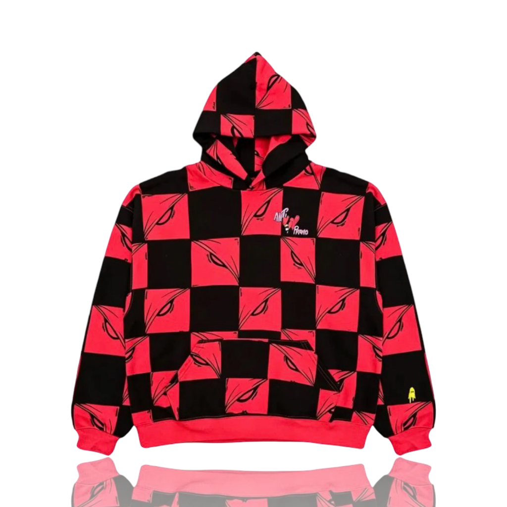 Matty Boy Anti Promo 99 Eyes Hoodie Red