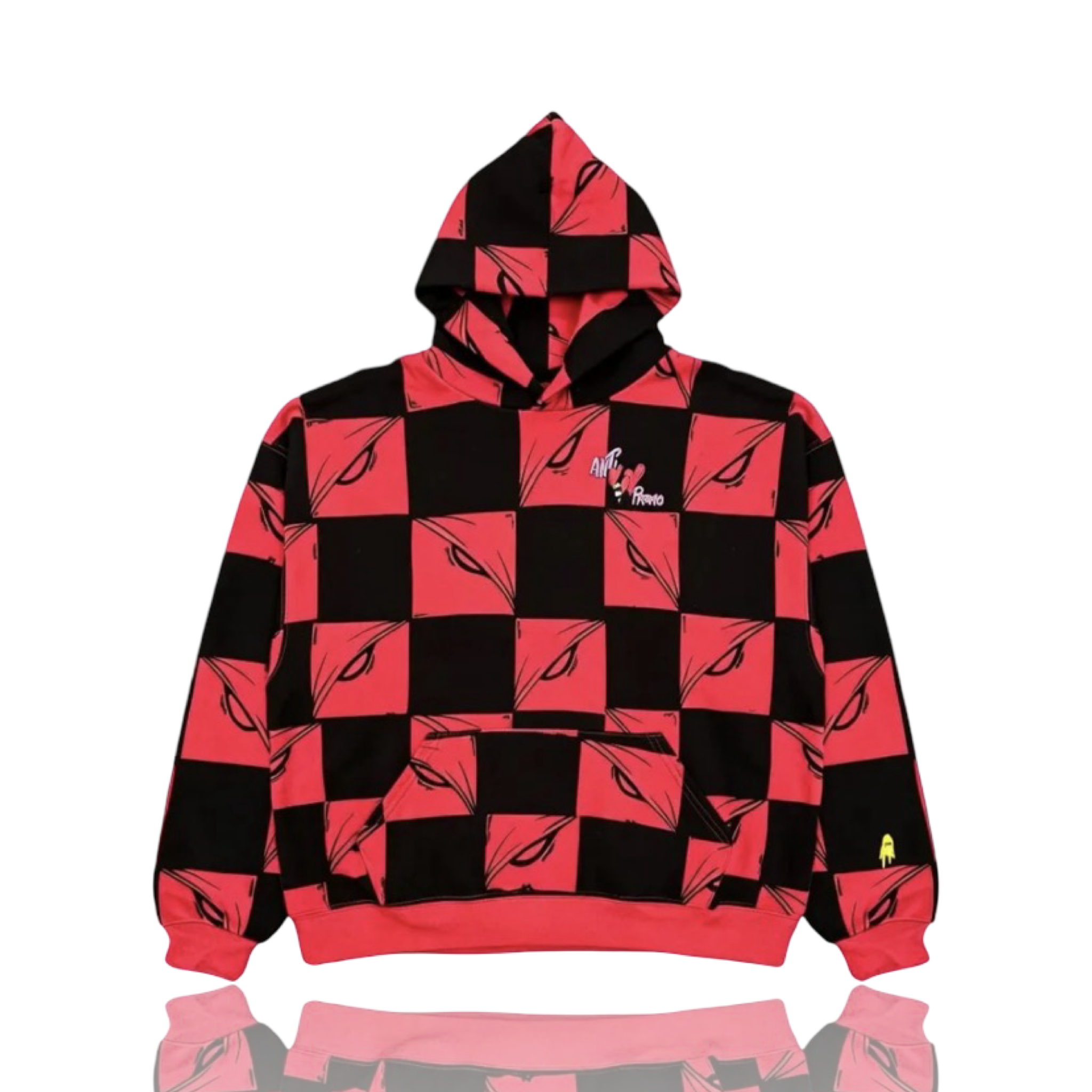 Matty Boy Anti Promo 99 Eyes Hoodie Red
