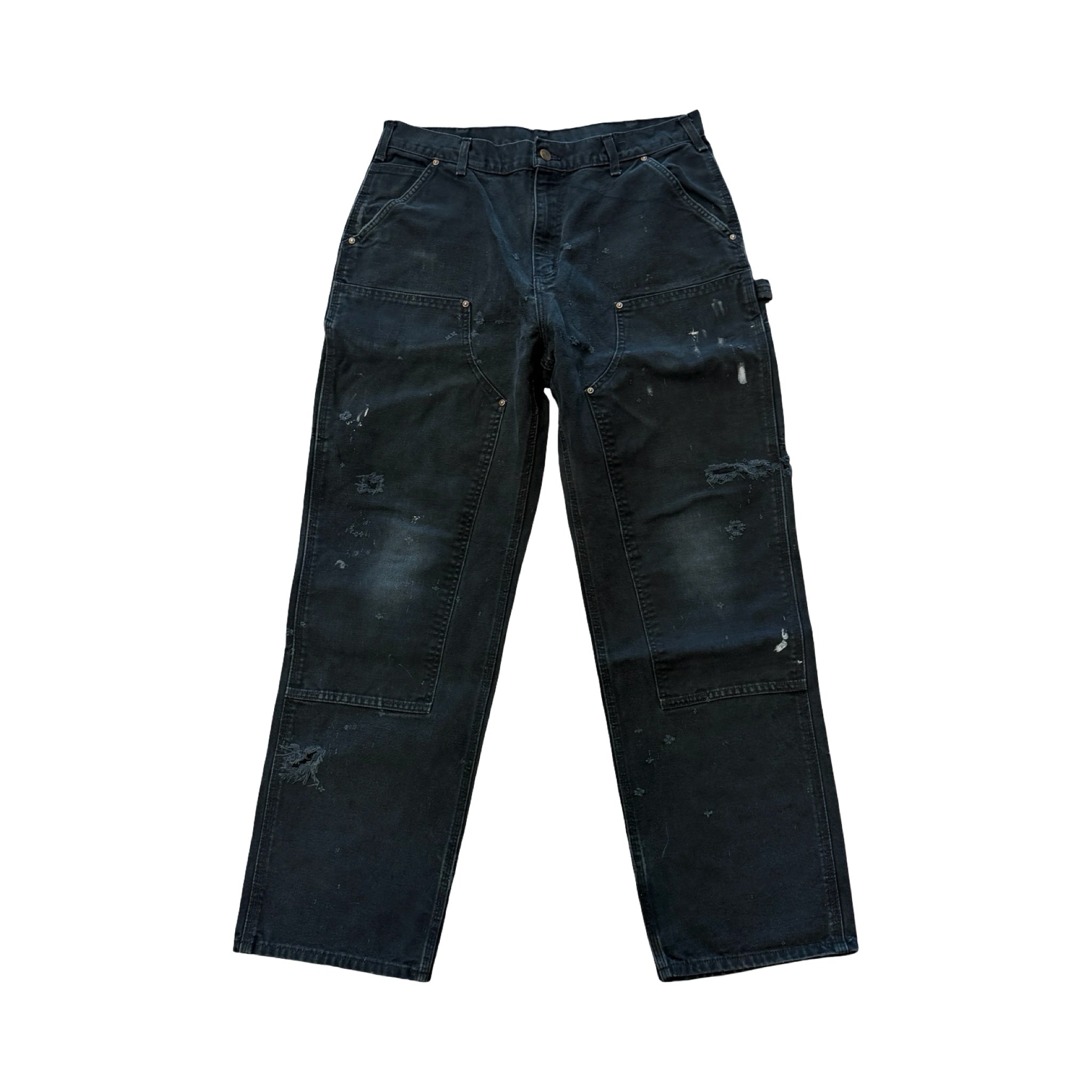Carhartt Jeans Double Knee Black Washed #3
