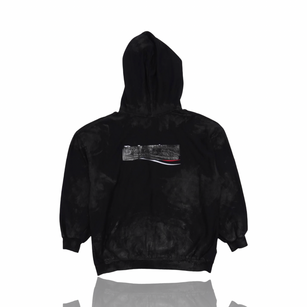 Balenciaga Tape Zip Up Black