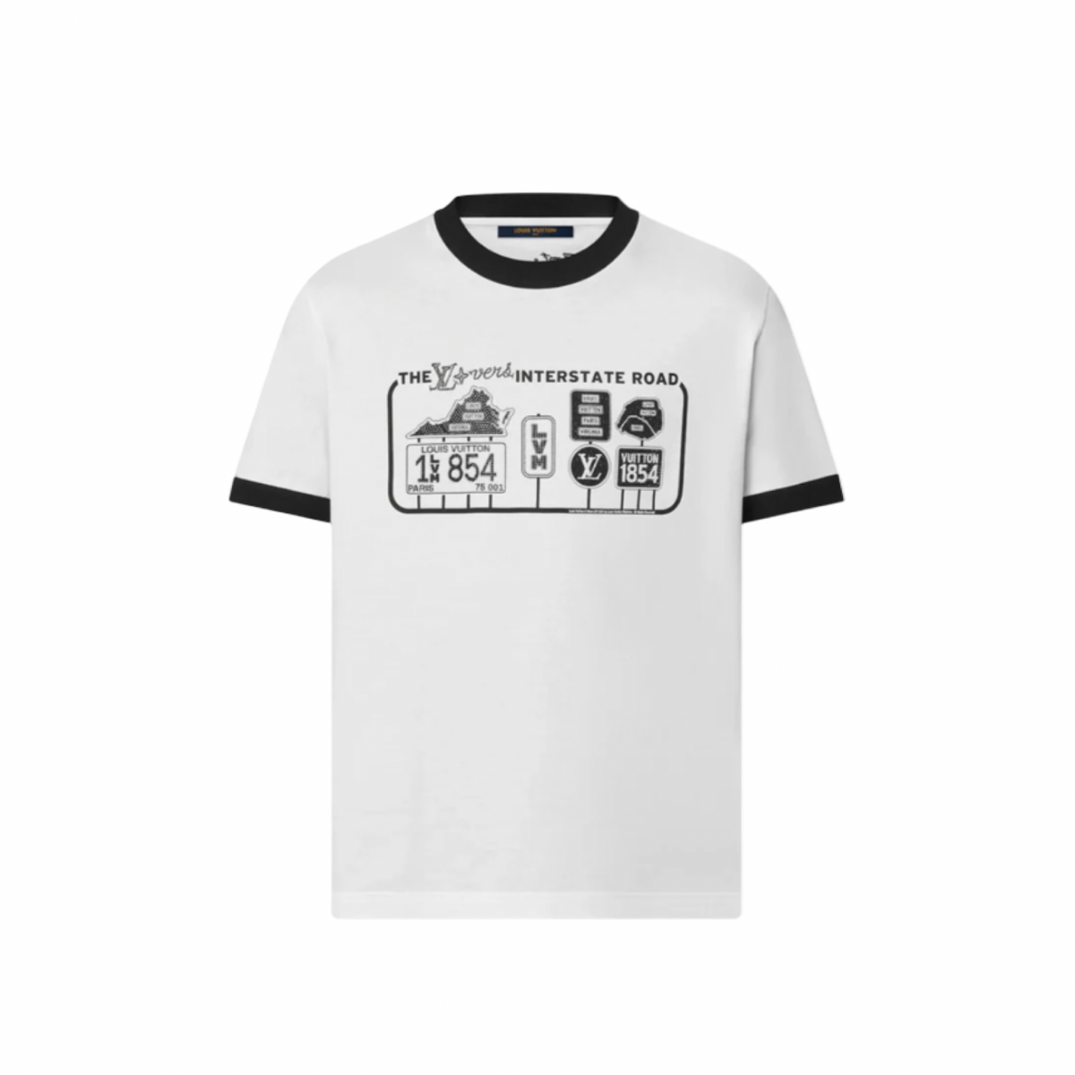 Louis Vuitton Crystal Lovers Interstate Tee