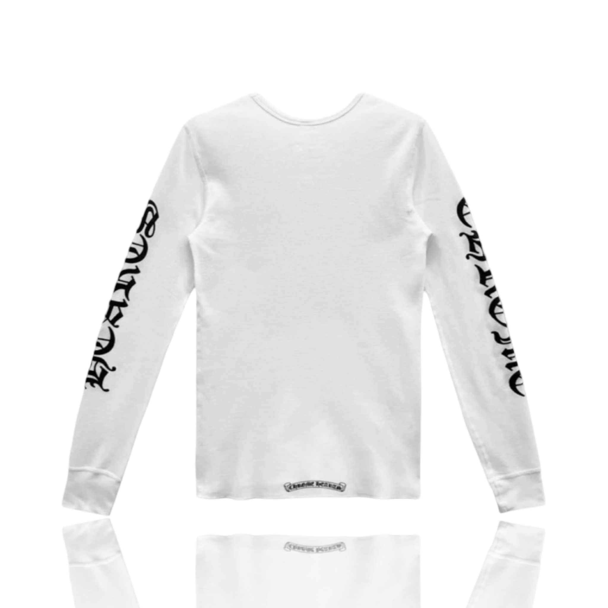 Chrome Hearts Scroll Logo Thermal White