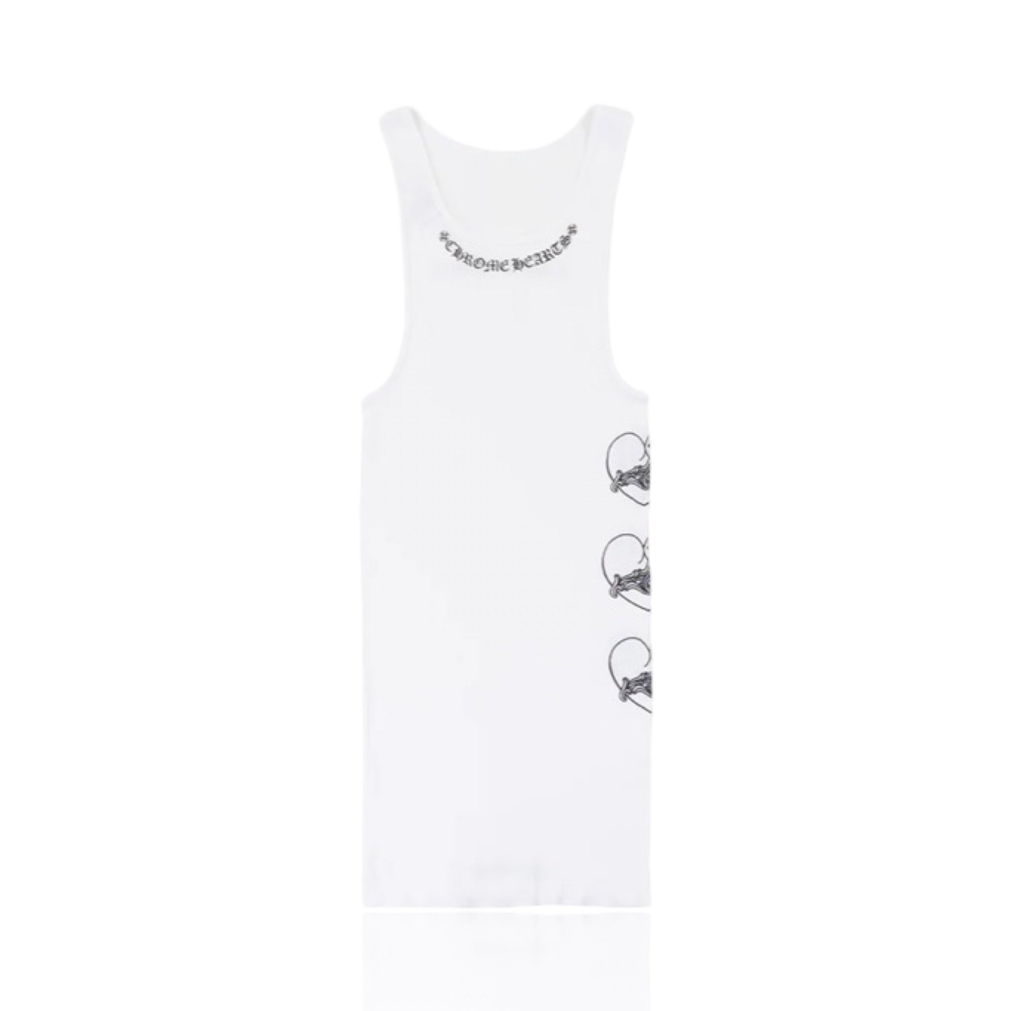 Chrome Hearts Love You Tank White