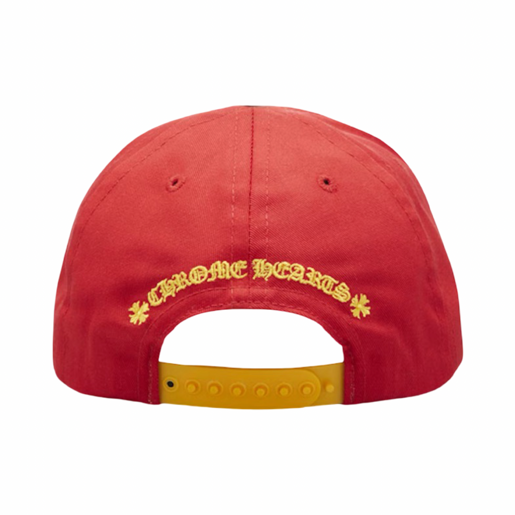Chrome Hearts Baseball Cap Red/Yellow