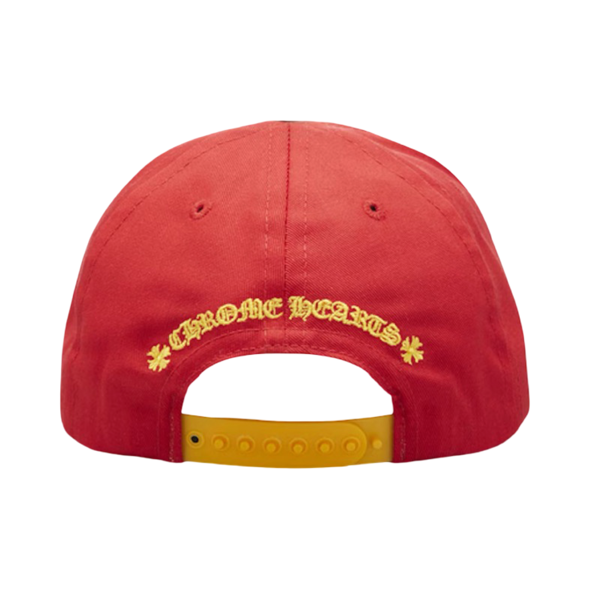 Chrome Hearts Baseball Cap Red/Yellow