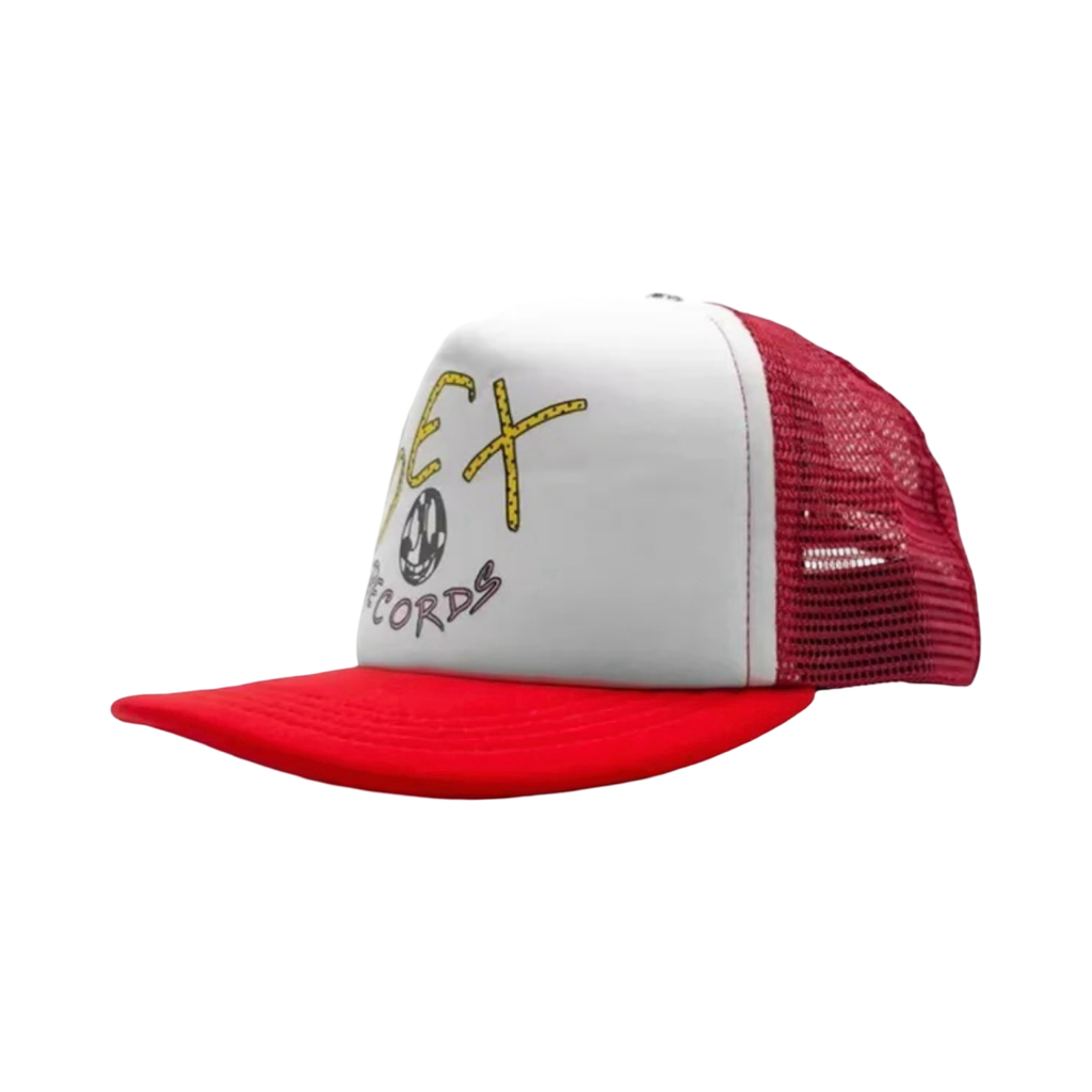 Chrome Hearts Matty Boy Graffiti Trucker Red