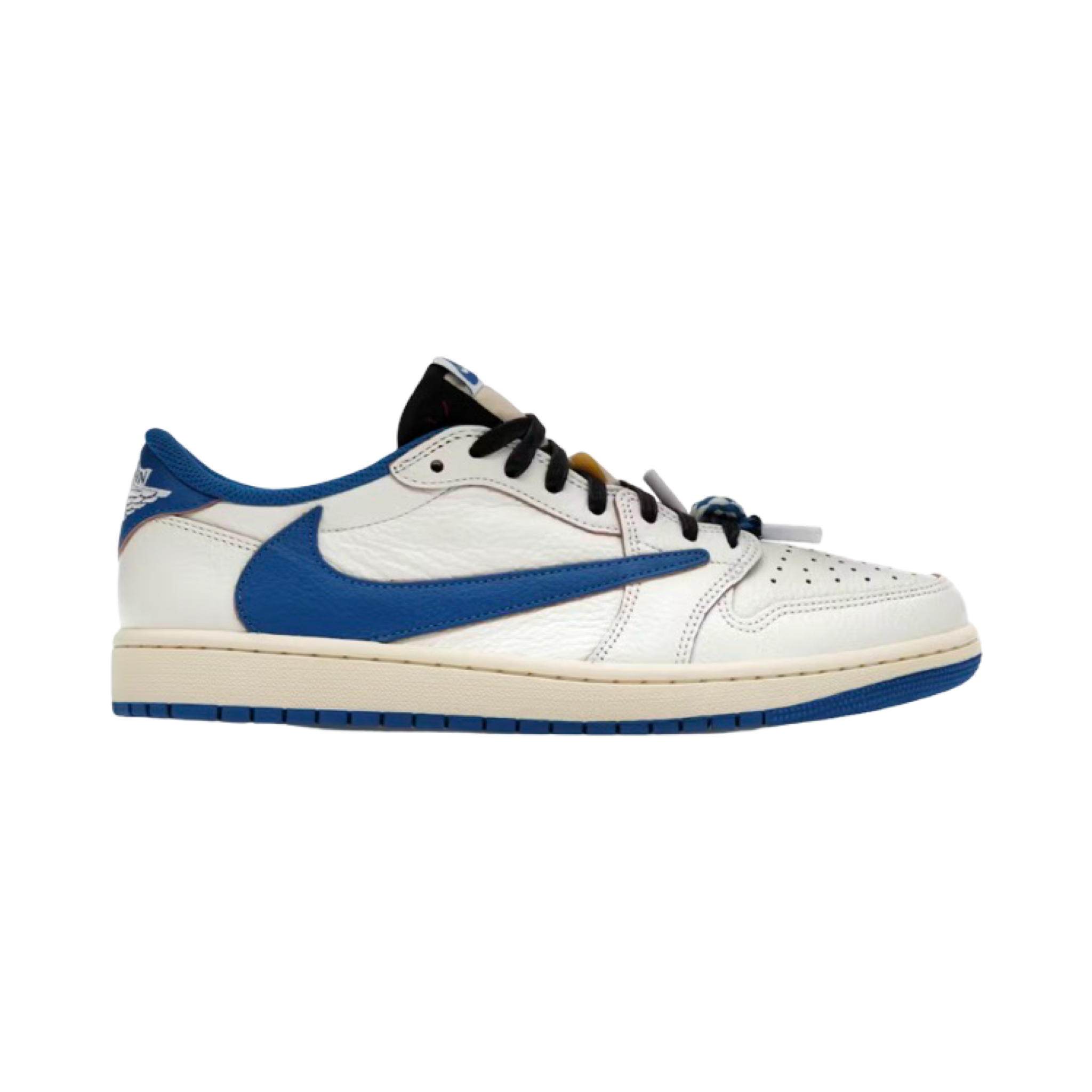 Jordan 1 Low Retro OG SP Fragment x Travis Scott Sail Military Blue