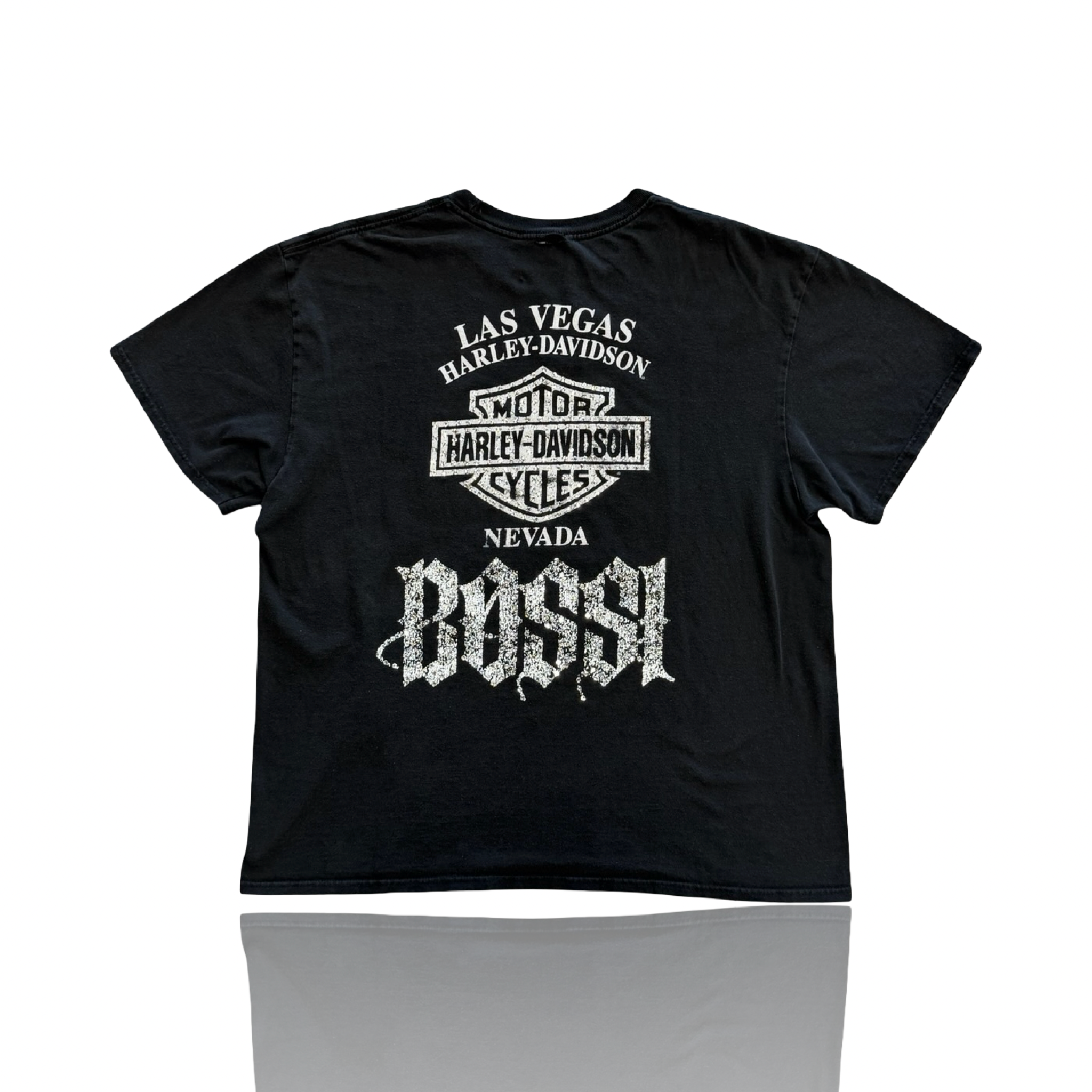 BOSSI Vintage Harley Davidson Tee Black #2