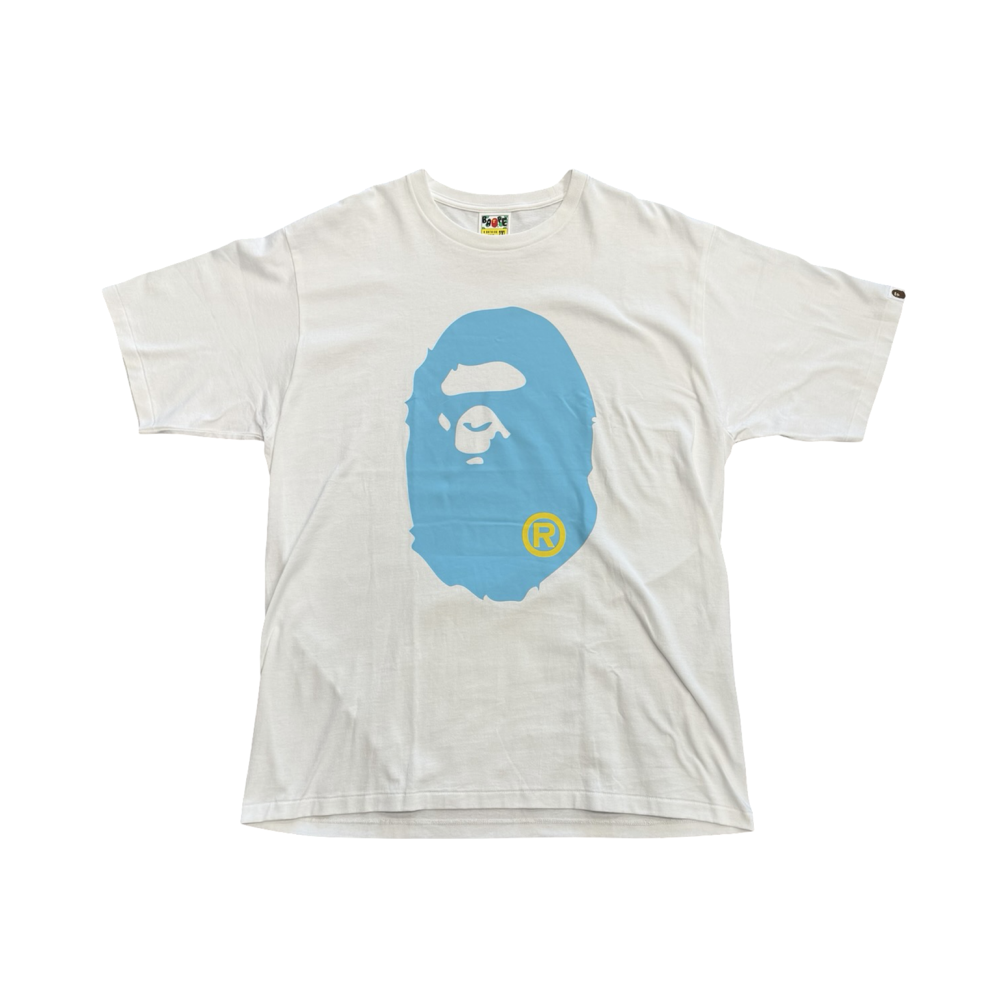 BAPE Colors Big Ape Head Tee (SS23) White