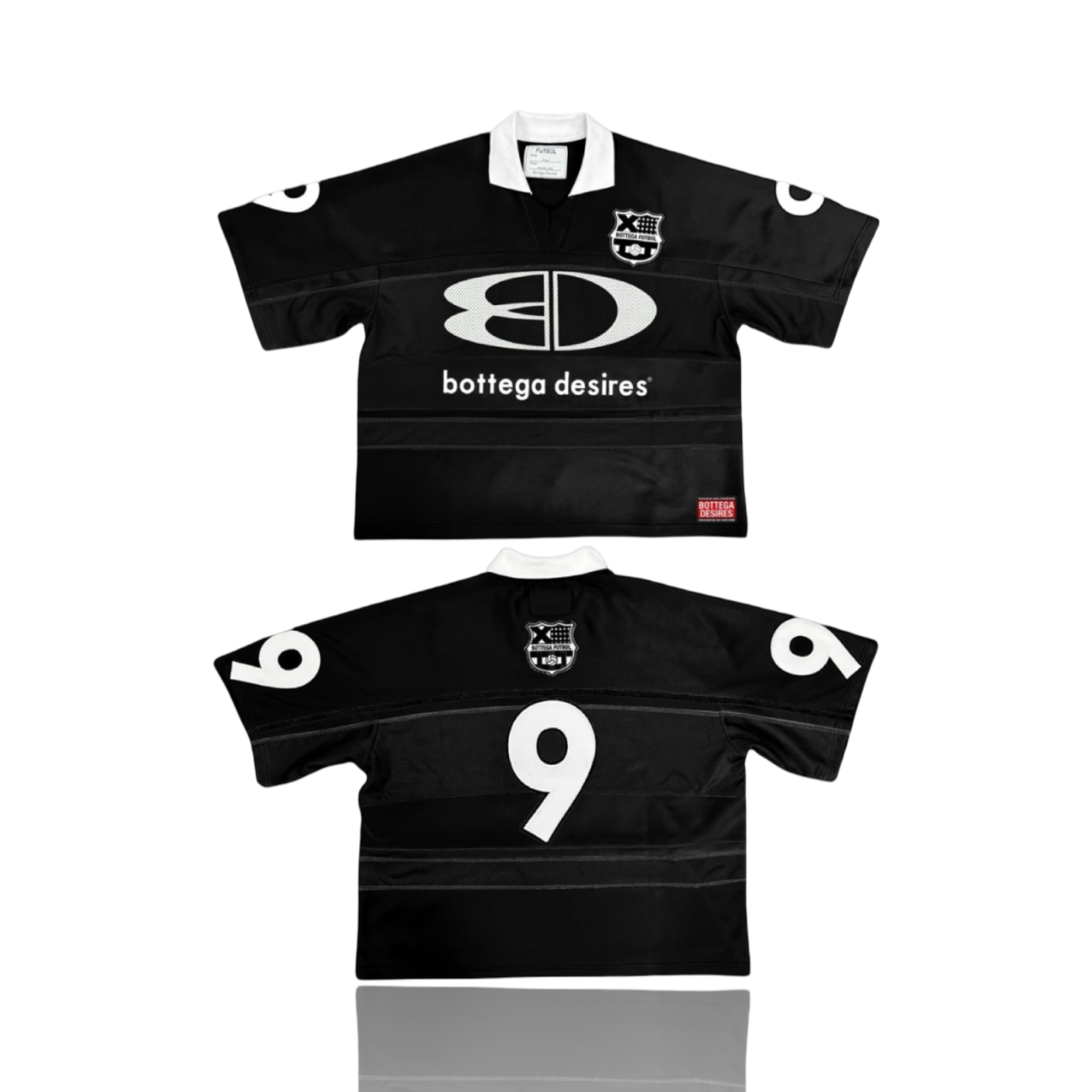Bottega Desires Futbol Jersey Black
