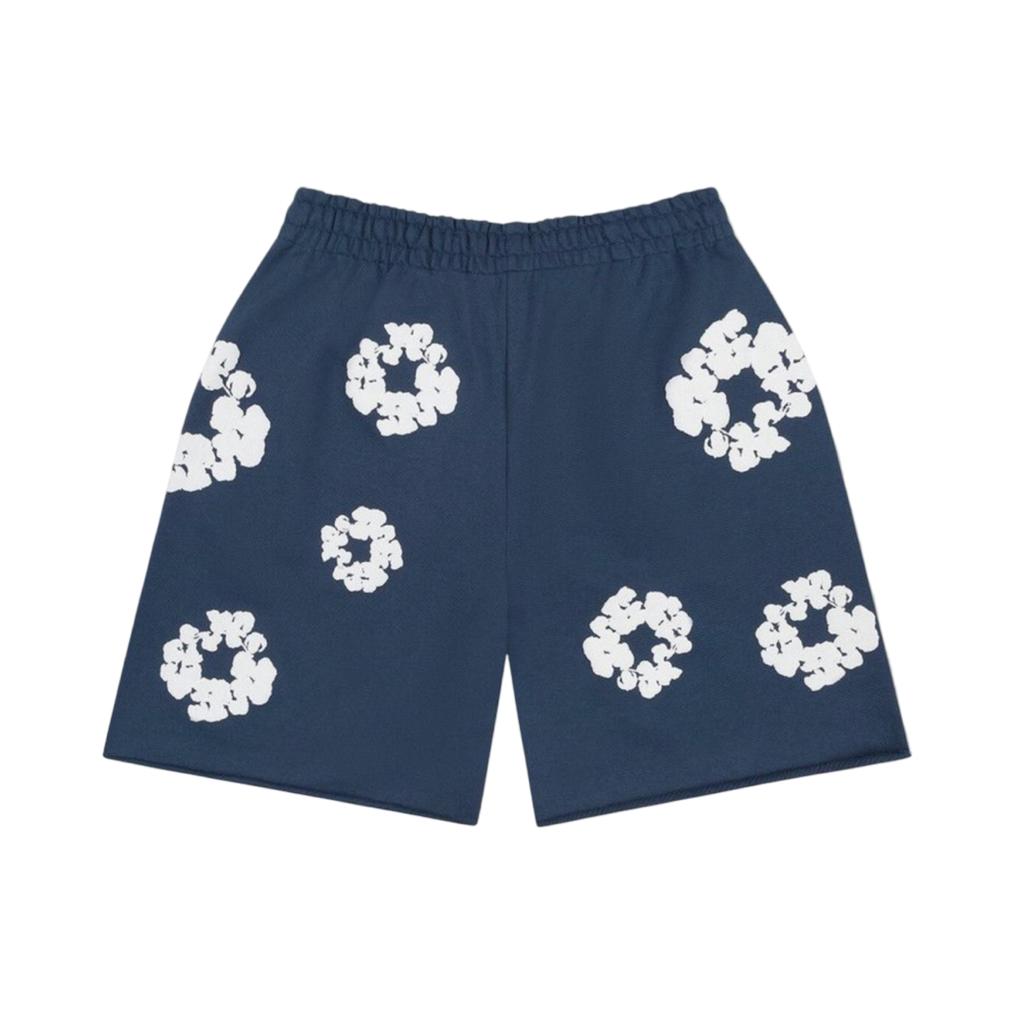 Denim Tears The Cotton Wreath Shorts Navy