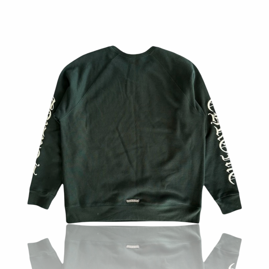 Chrome Hearts CH Embroidered Crewneck Pine Green