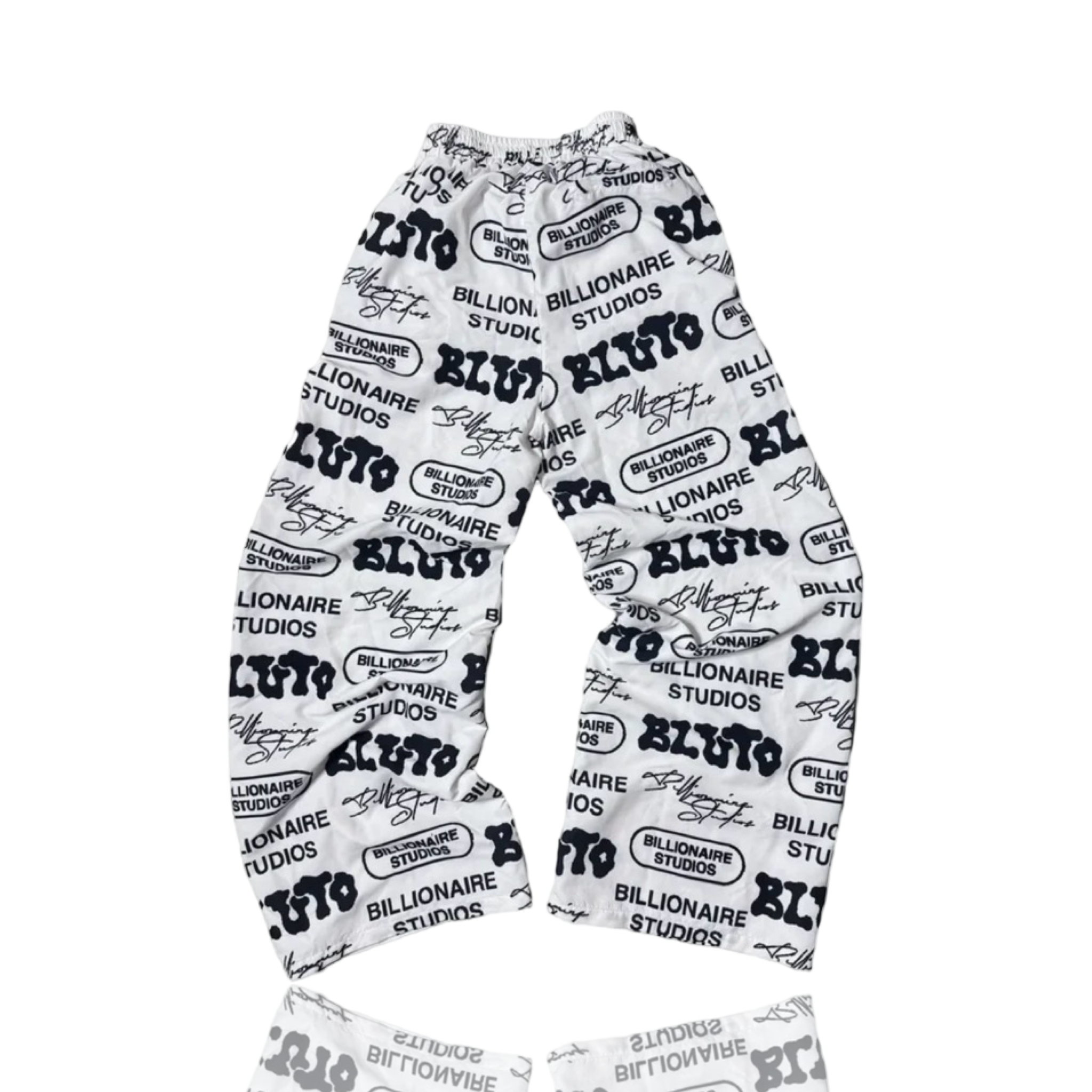 Billionaire Studios BB White Loaded Track Pants