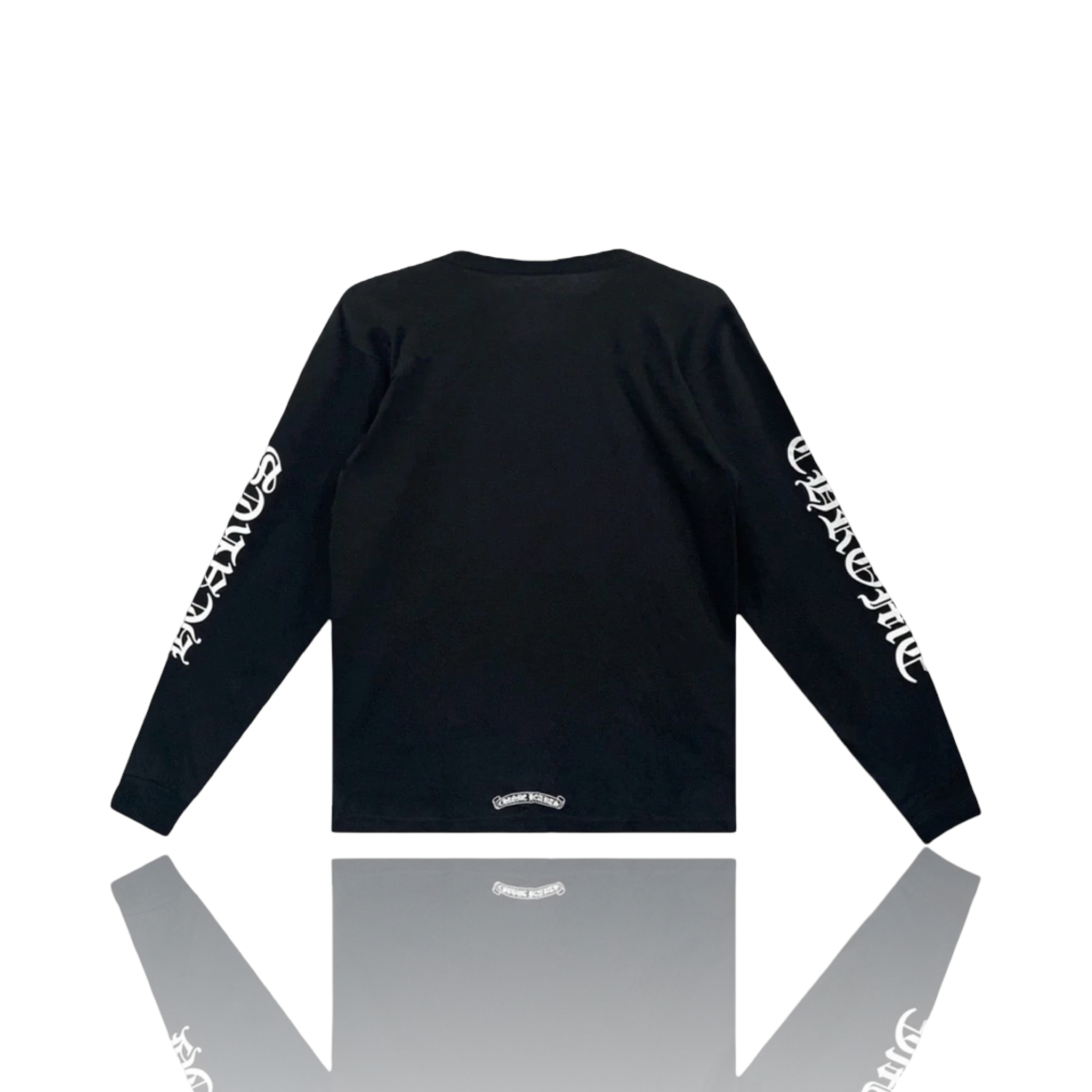 Chrome Hearts Neck Logo Longsleeve Black