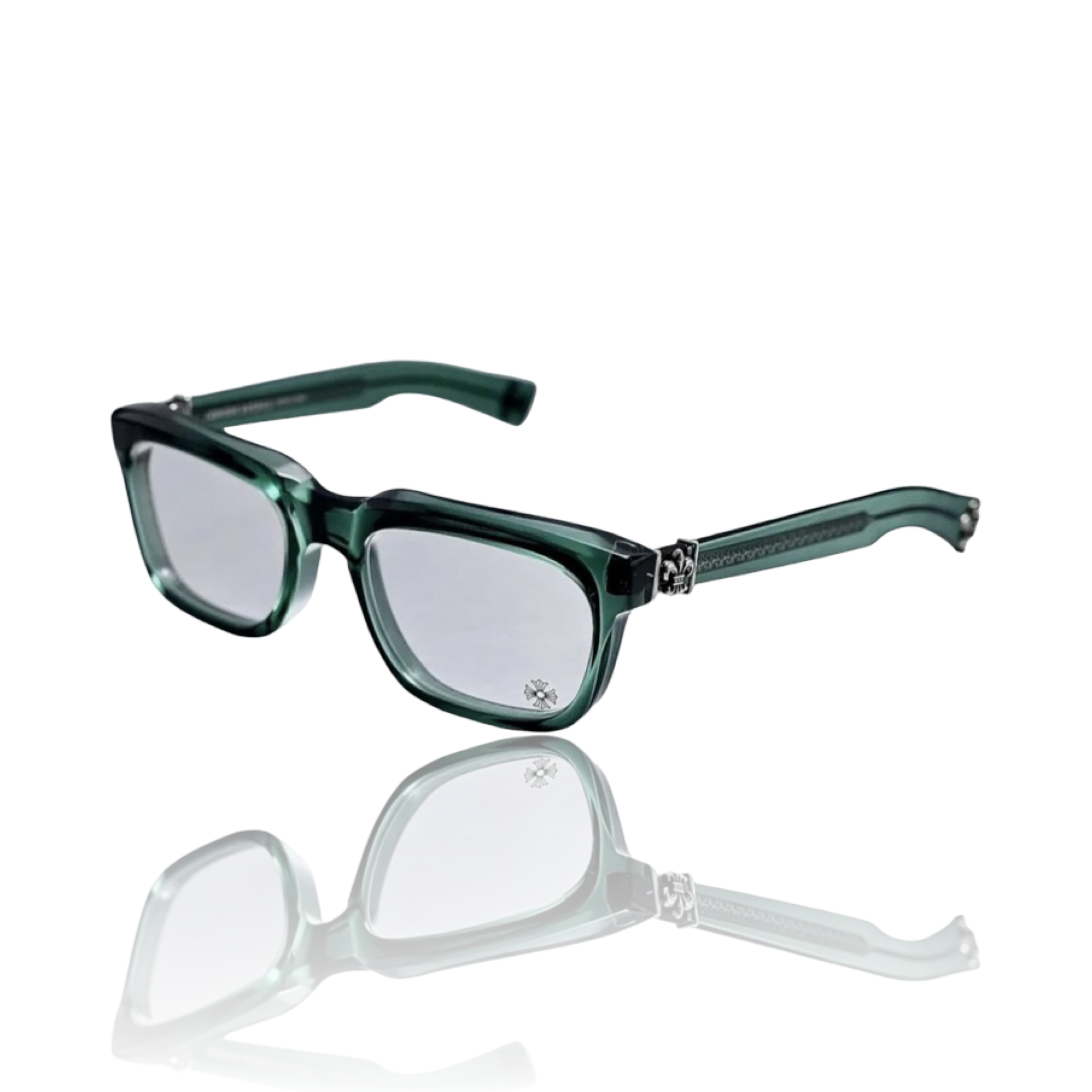 Chrome Hearts See You In Tea Glasses Marine Green