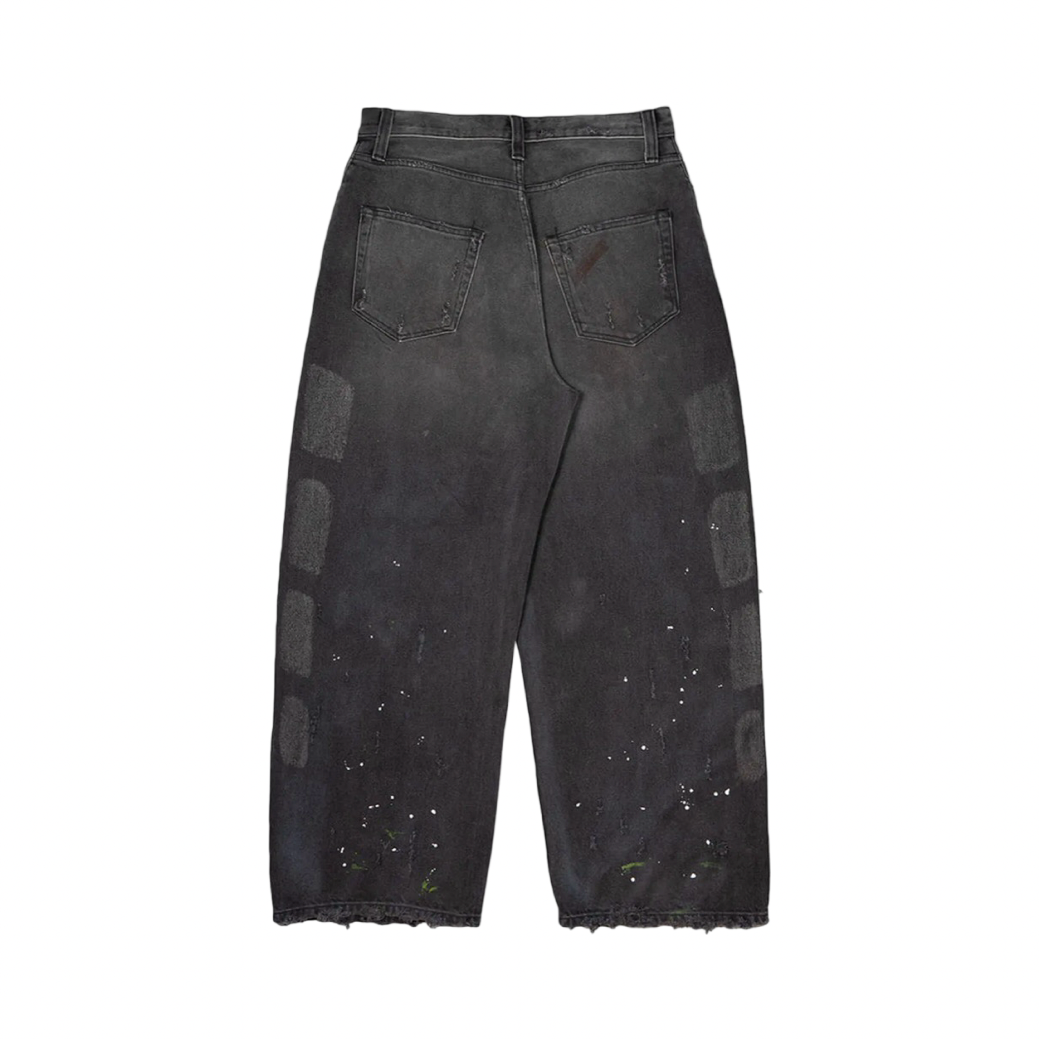Satoshi Nakamoto Washed Enduro Denim Black