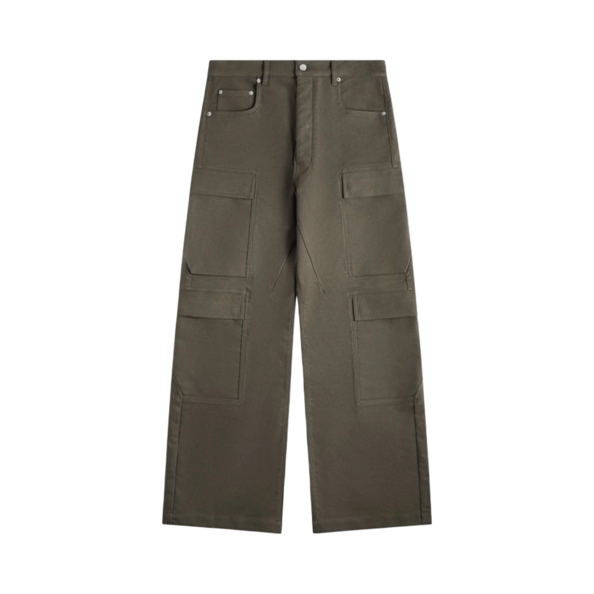 Rick Owens Double Cargos Bosco Green