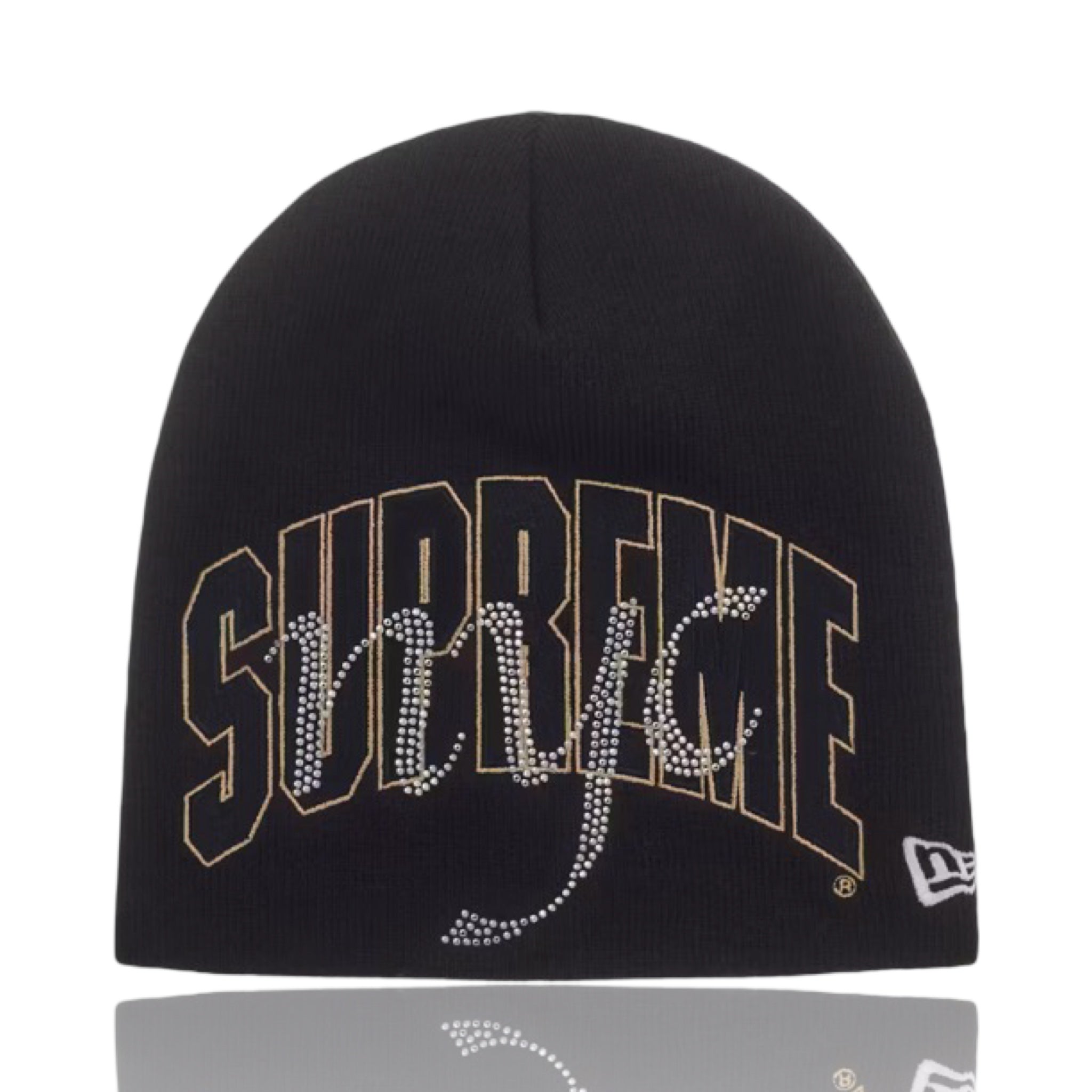 Supreme New Era Rhinestone Beanie