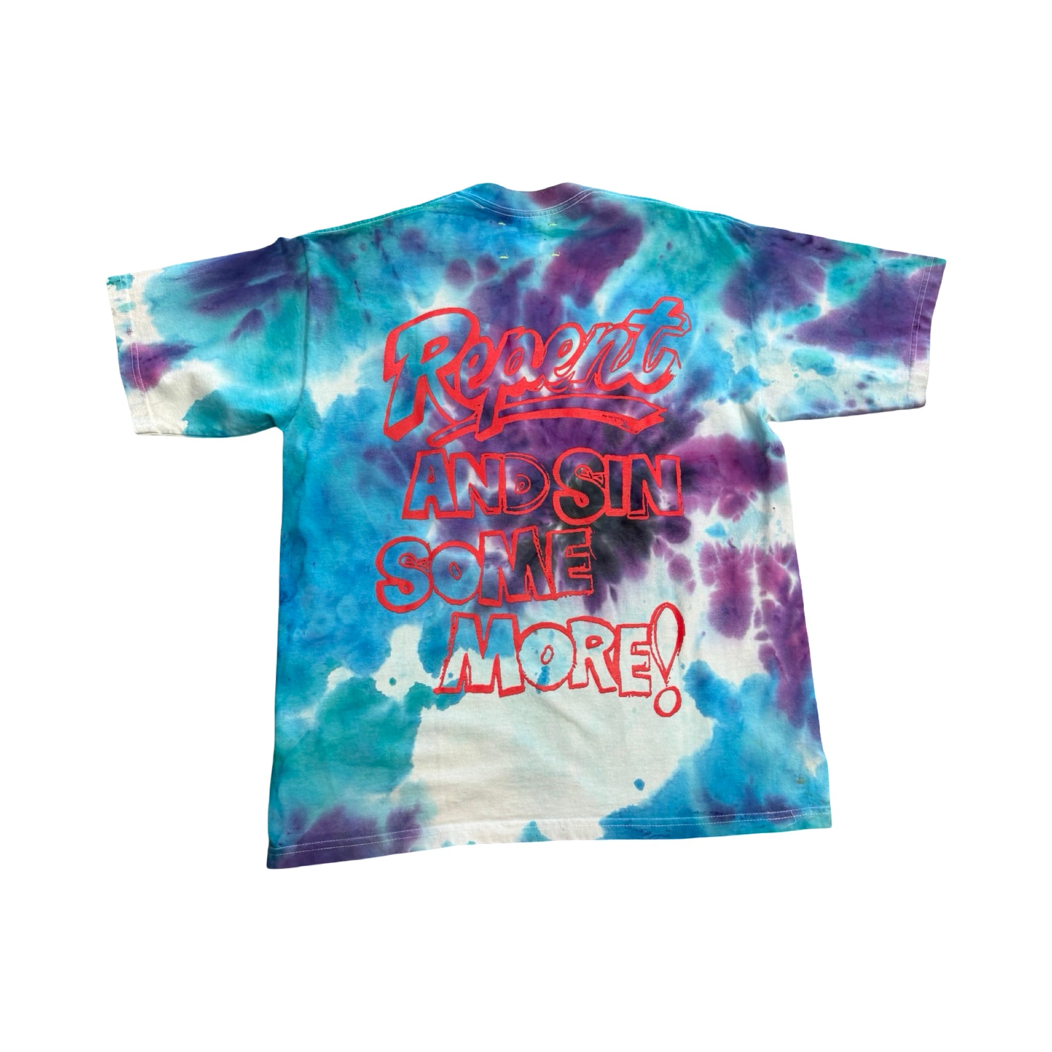 *Better With Age Psychodelic Tee Bleach