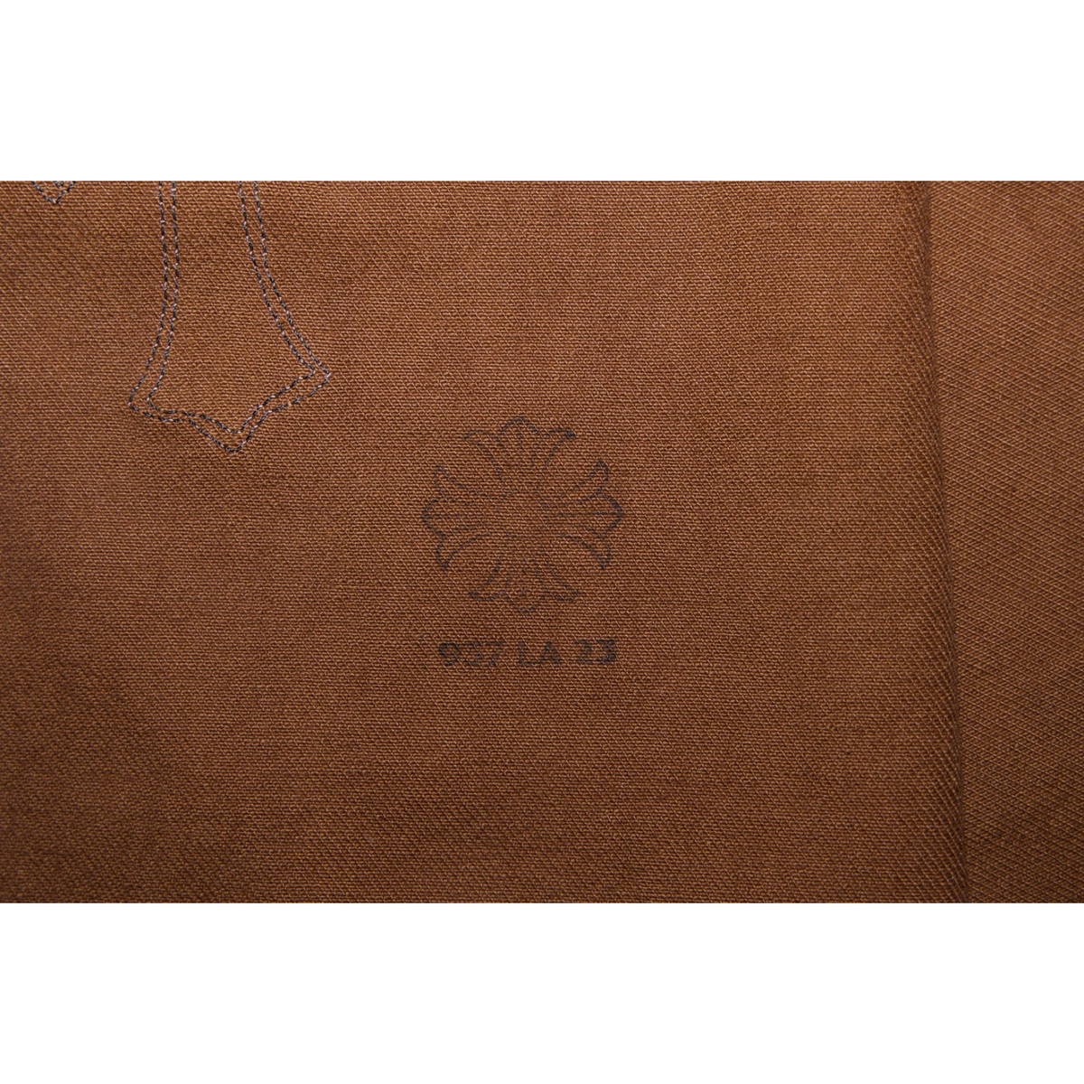 Chrome Hearts Levi's 501 Zebra Cross Patch Jeans Brown