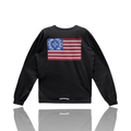 Chrome Hearts American Flag Dagger Logo Longsleeve Black