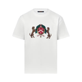 Louis Vuitton Pearl Badge Shield White T-Shirt
