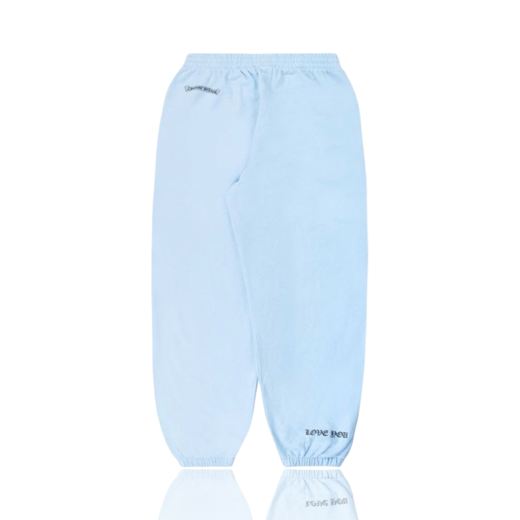 Chrome Hearts Art Basel Dagger Sweatpants Baby Blue
