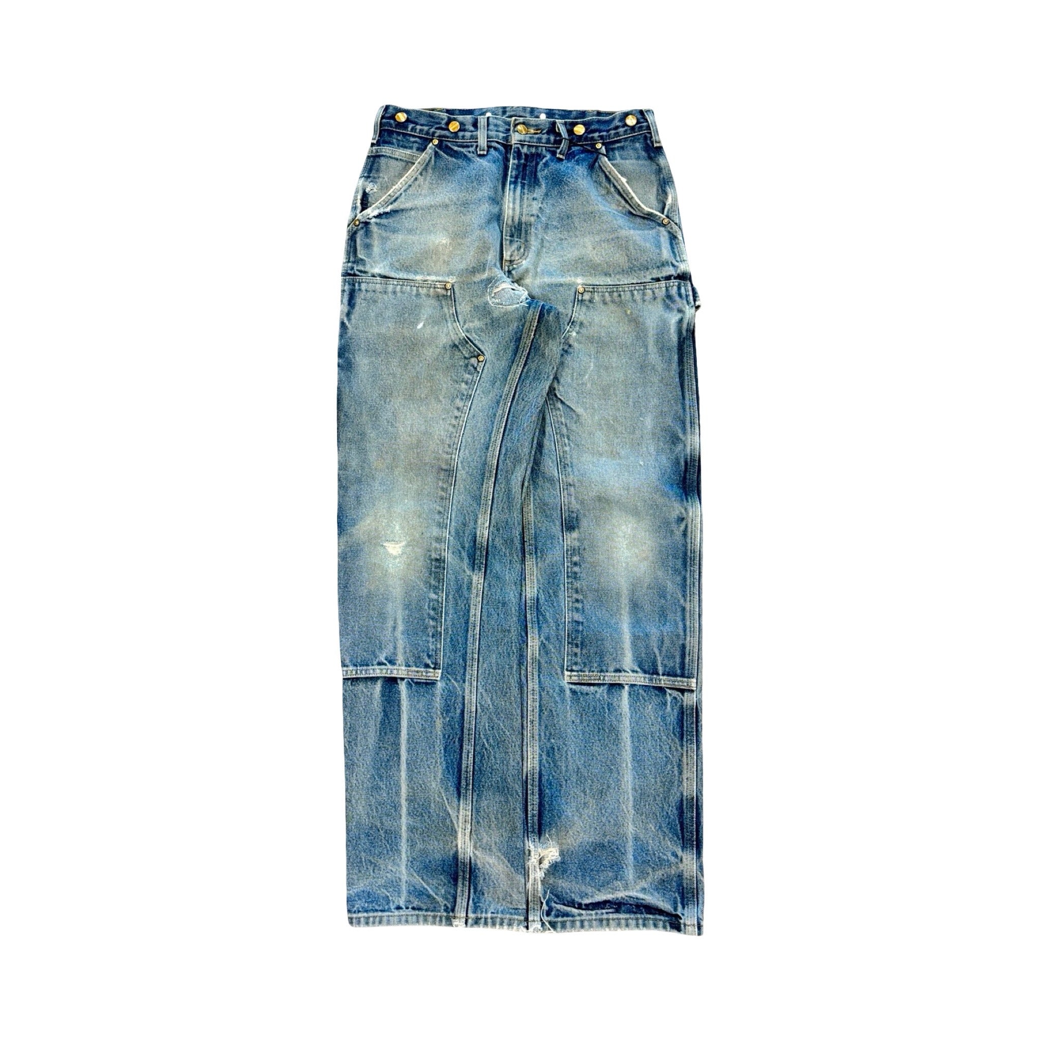 Carhartt Jeans Double Knee Blue Denim #11