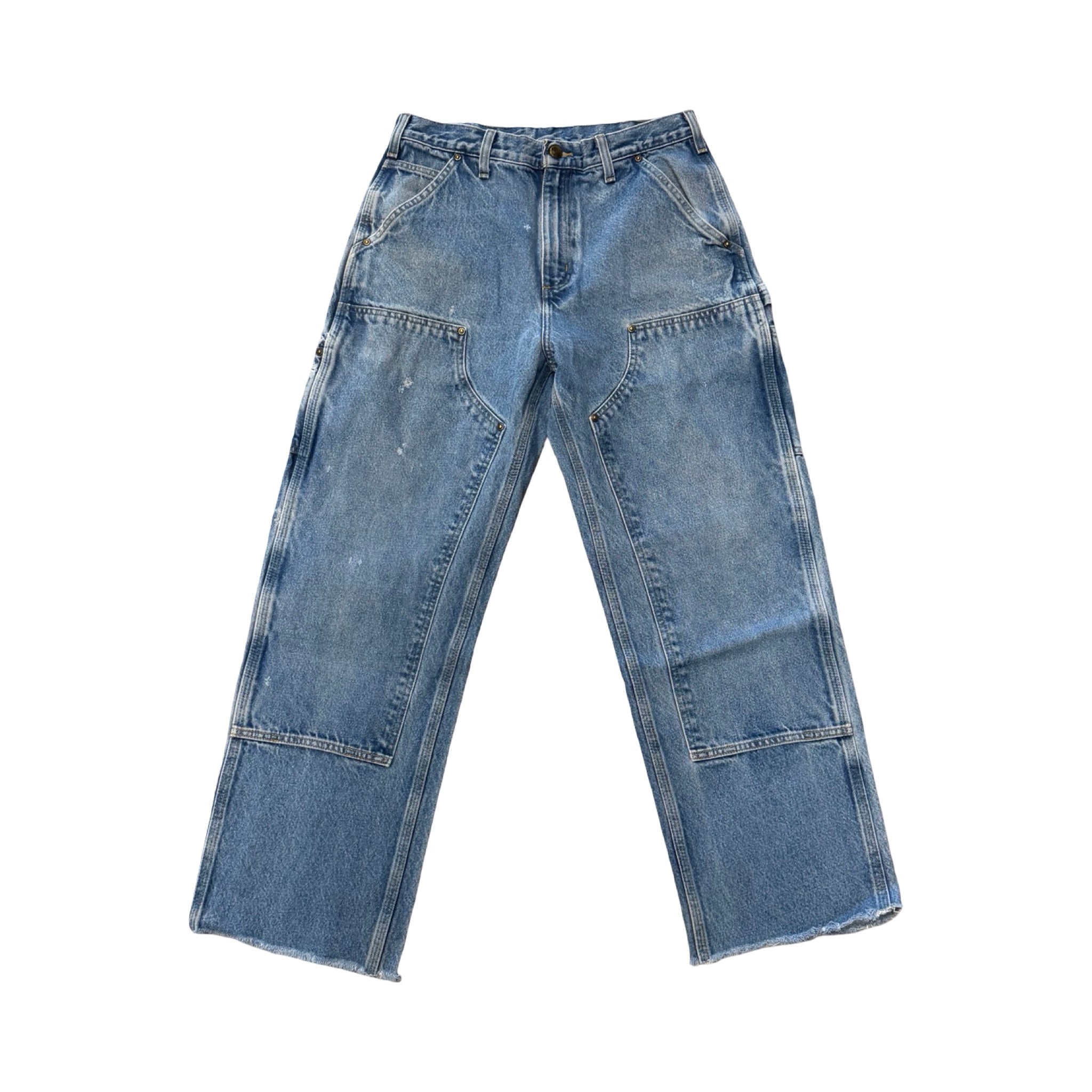 Carhartt Jeans Double Knee Blue Denim #7