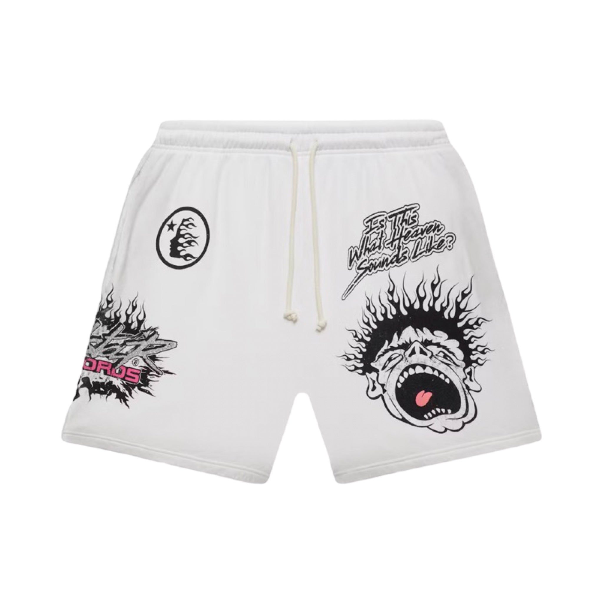 Hellstar Records Shorts White